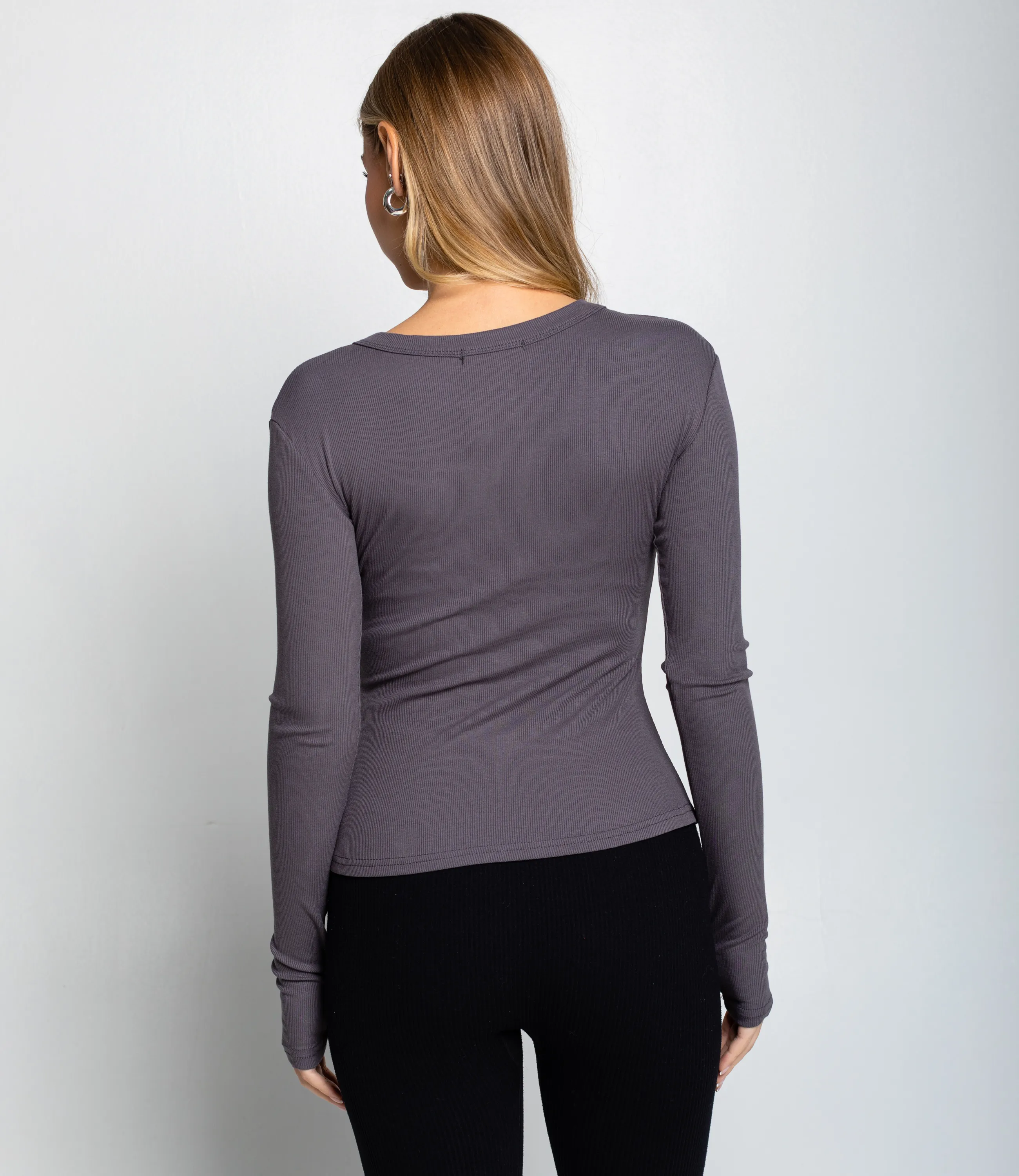 Лонгслив #КТ6889 (1), графит - фото 3