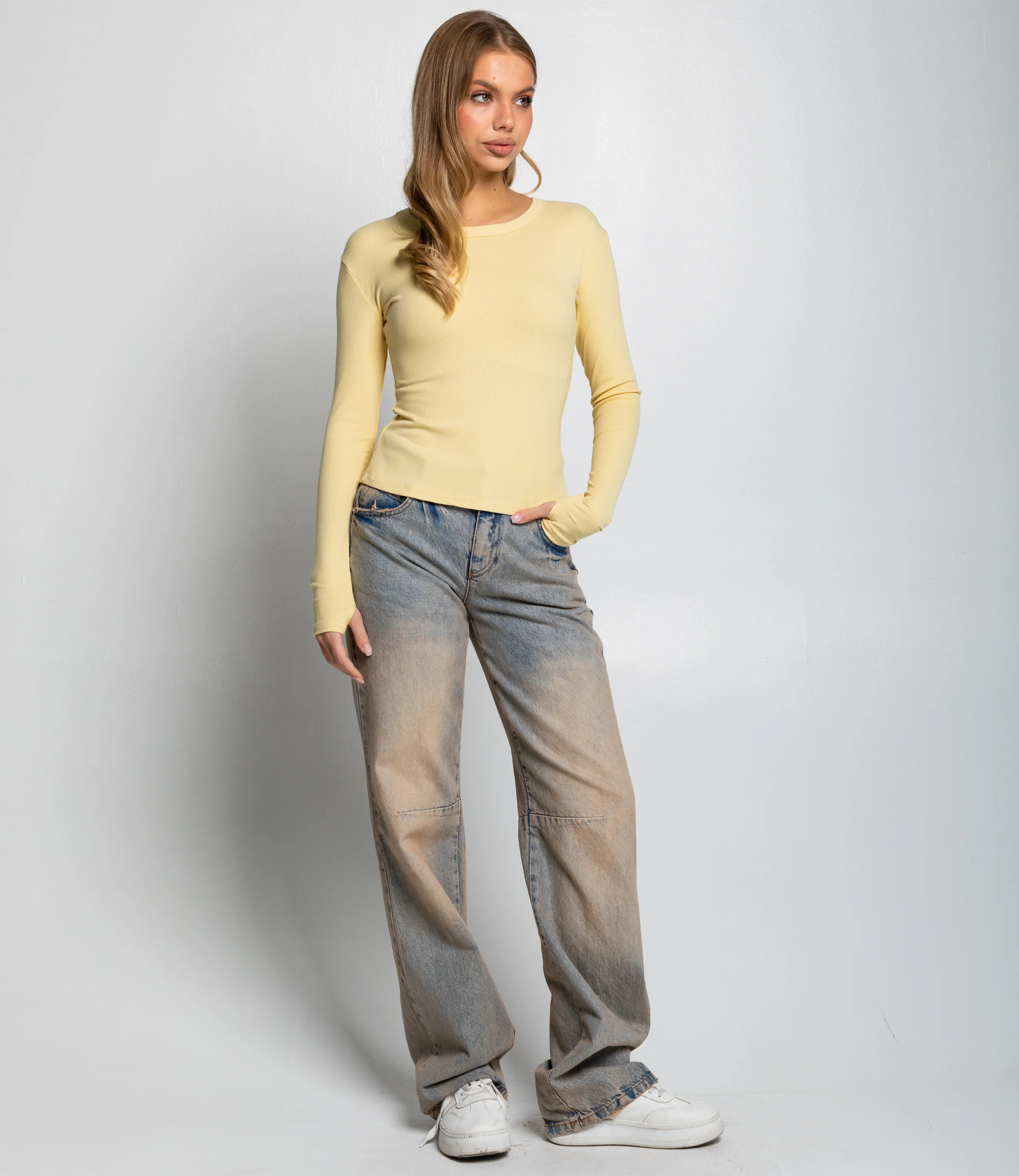 Лонгслив #КТ6889 (1), песочный - фото 4