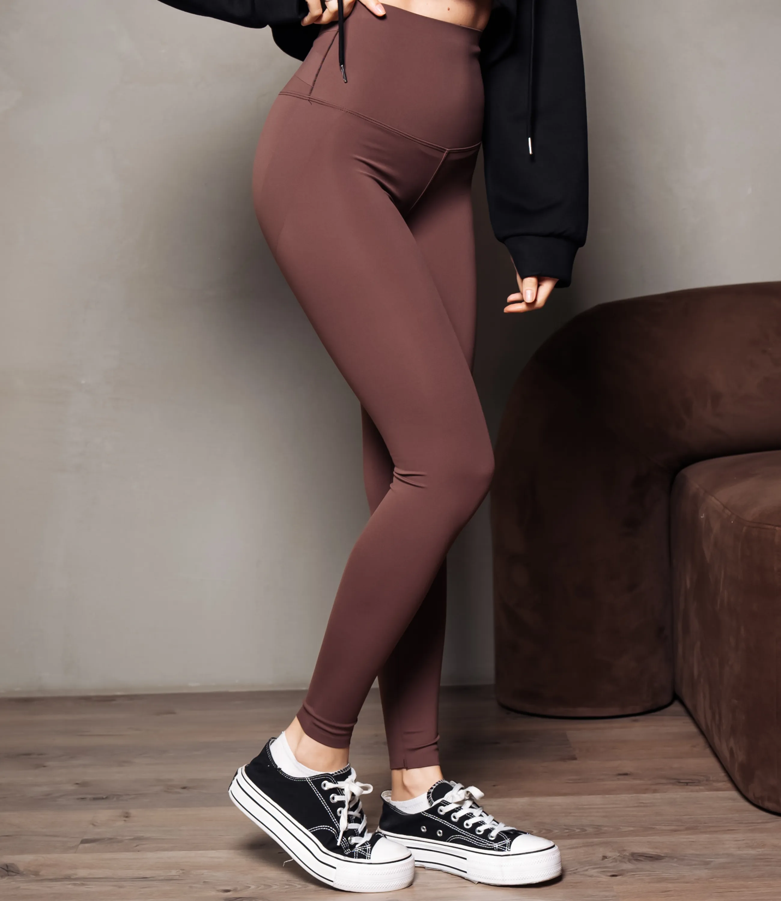 Леггинсы #КТ2203 (4), мокко - фото 3