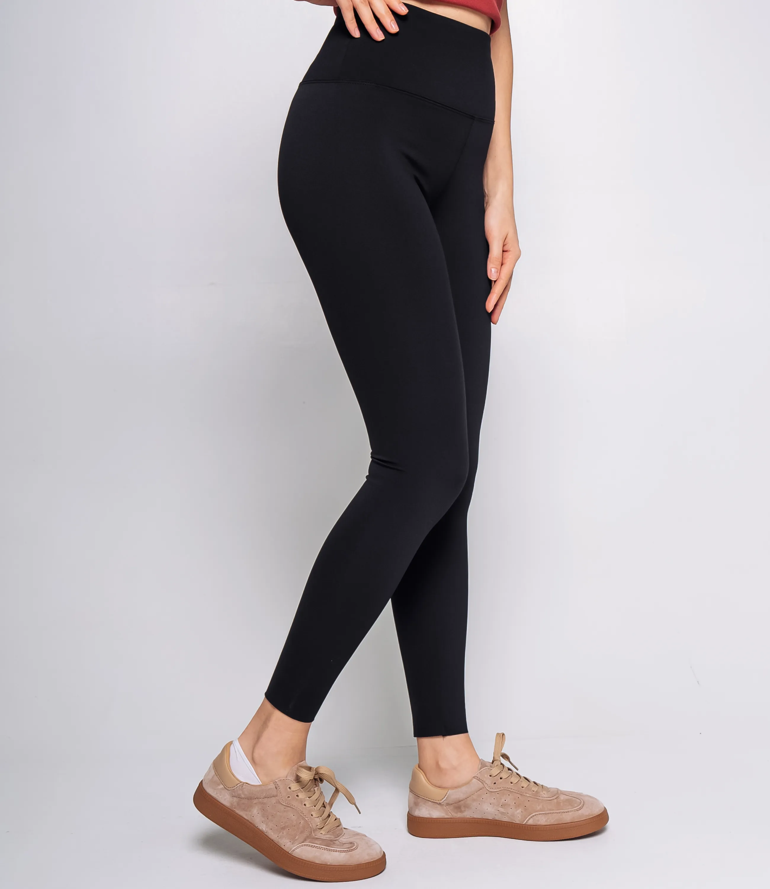 Леггинсы #КТ6601 (4), чёрный - фото 3