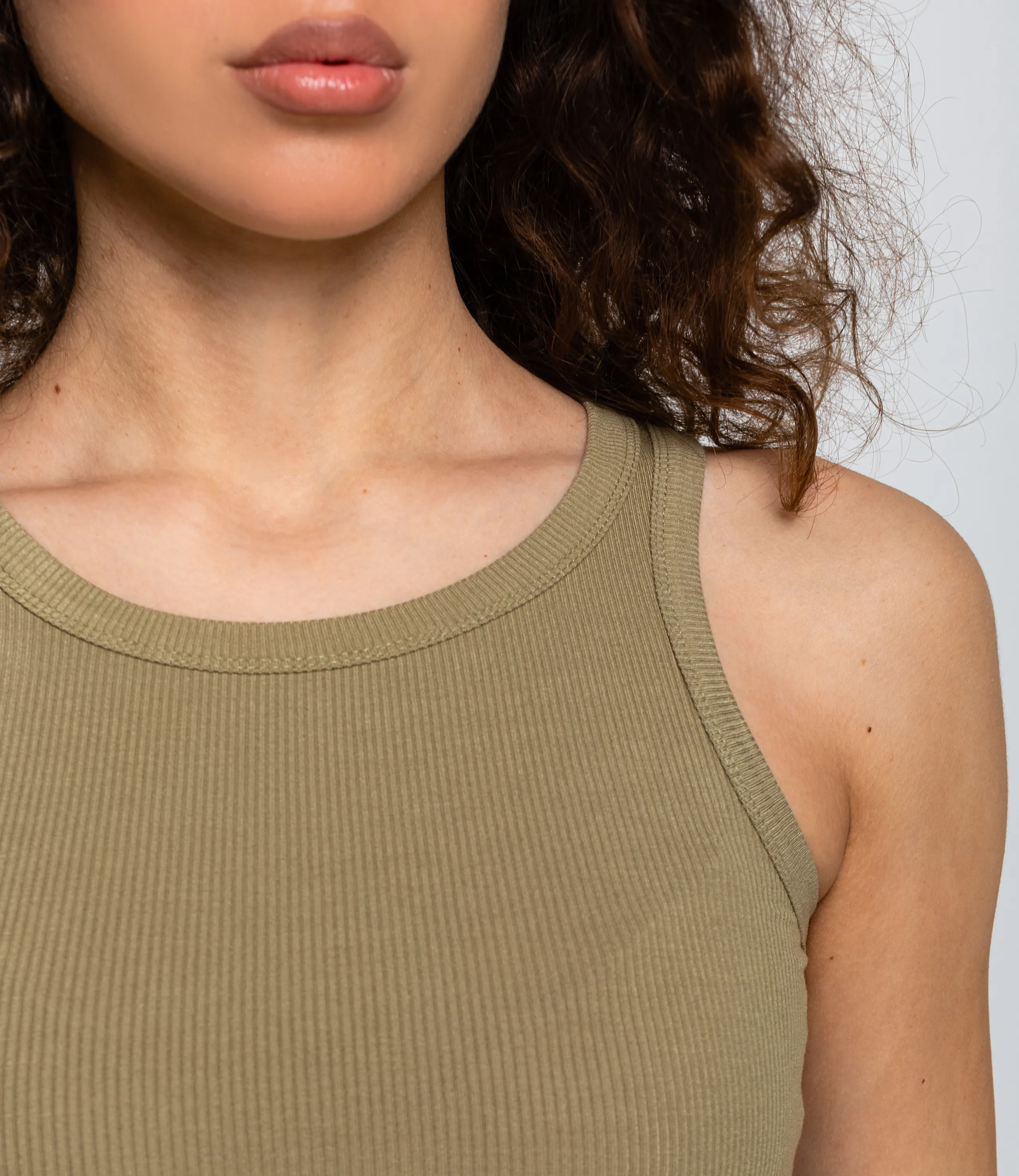 Майка #ОКТ1648, хаки - фото 5