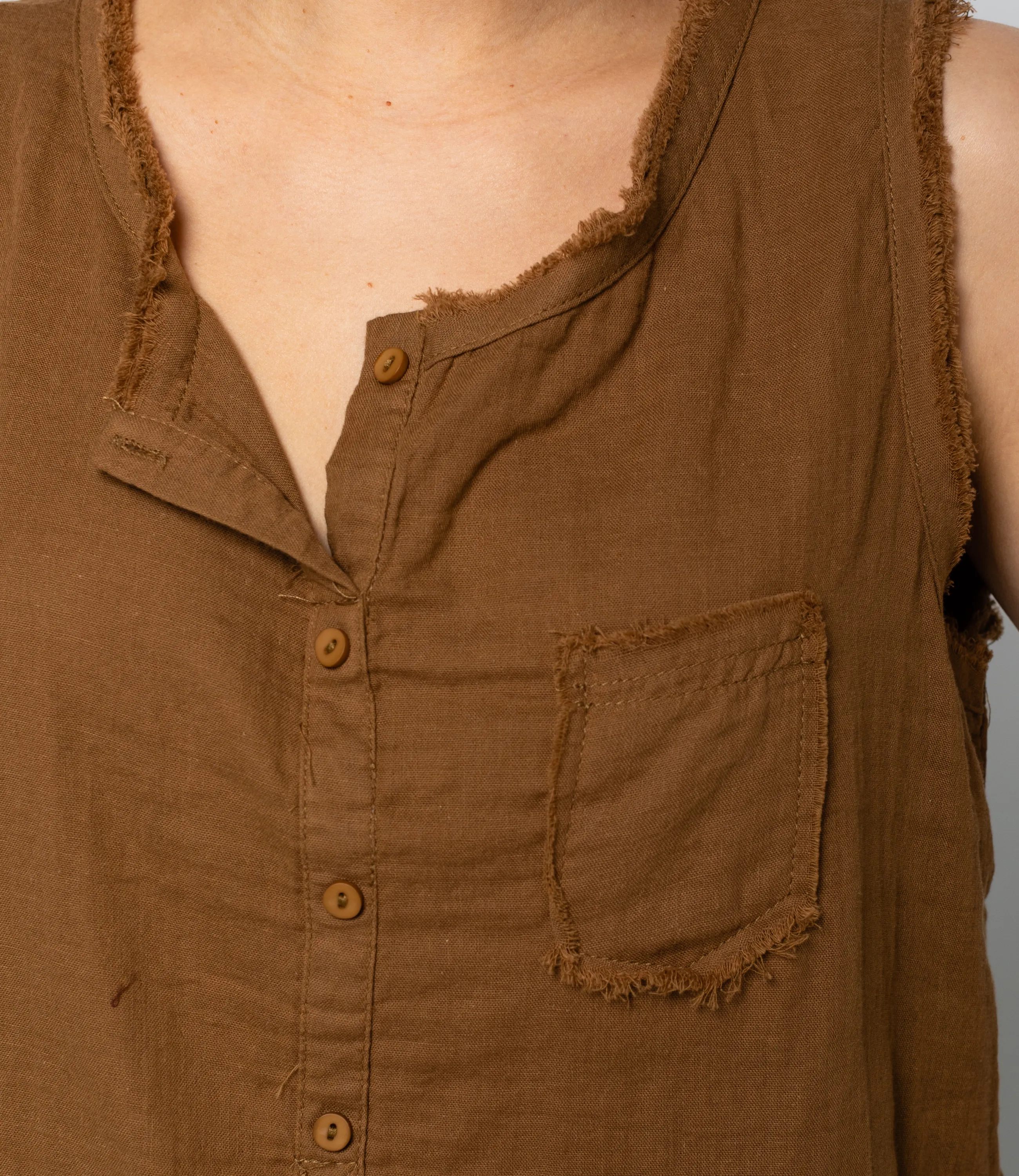 Майка #КТ5501 (1), коричневый - фото 5