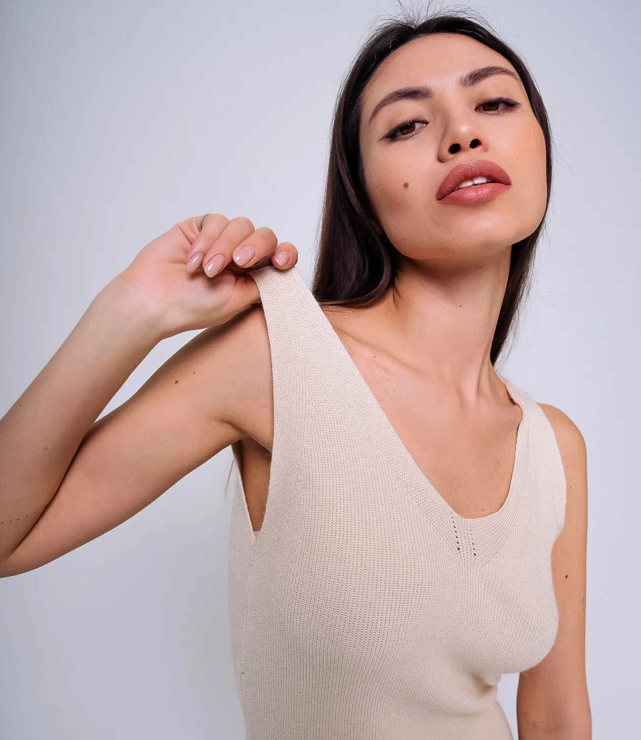 Майка #КТ128 (1), светло-бежевый - фото 5