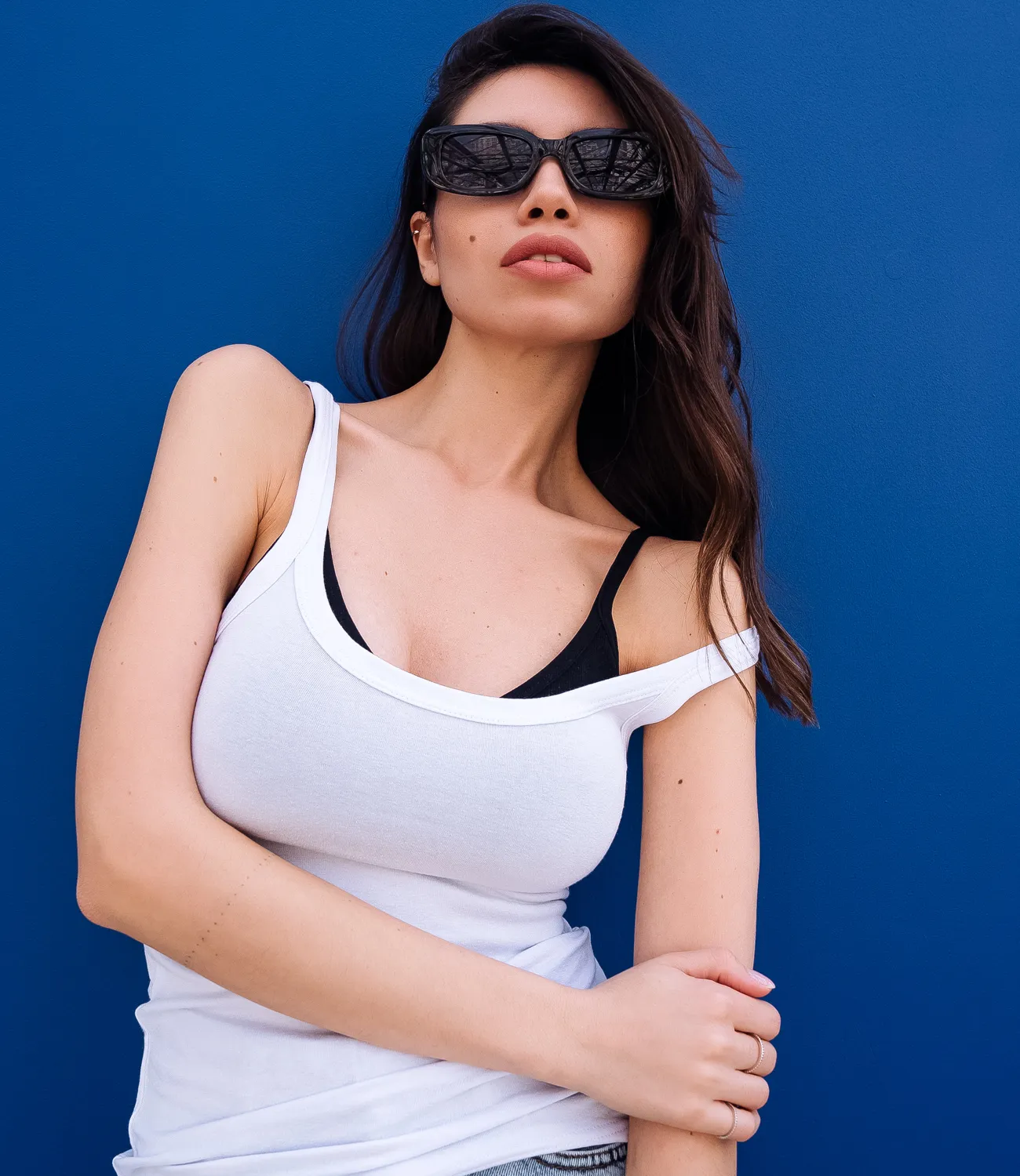 Майка #955*, белый - фото 5