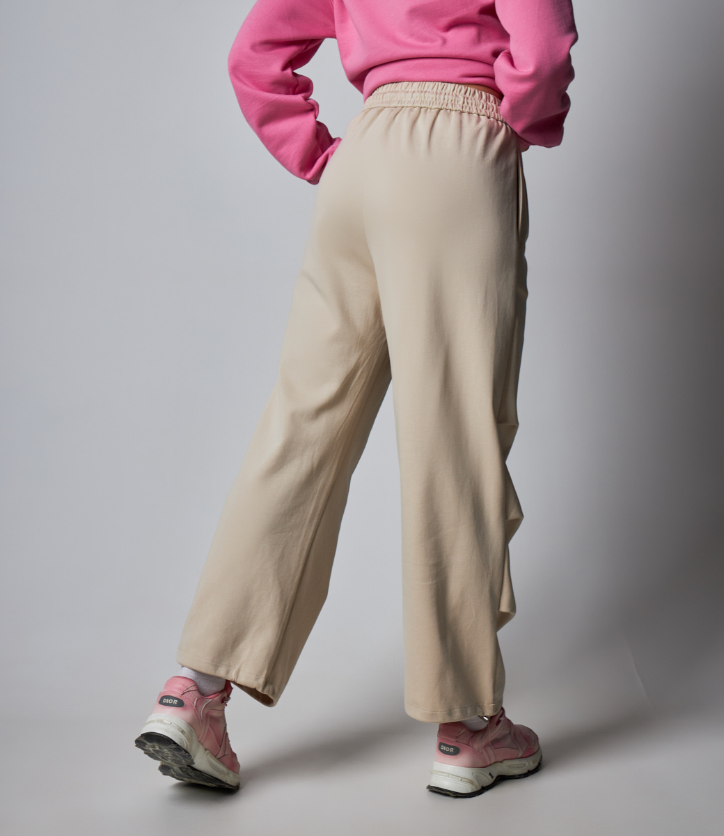 Спортивные брюки #КТ807 (1), светло-бежевый - фото 3