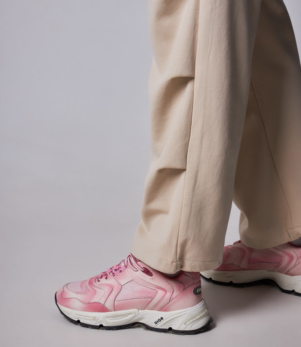 Спортивные брюки #КТ807 (1), светло-бежевый - фото 4