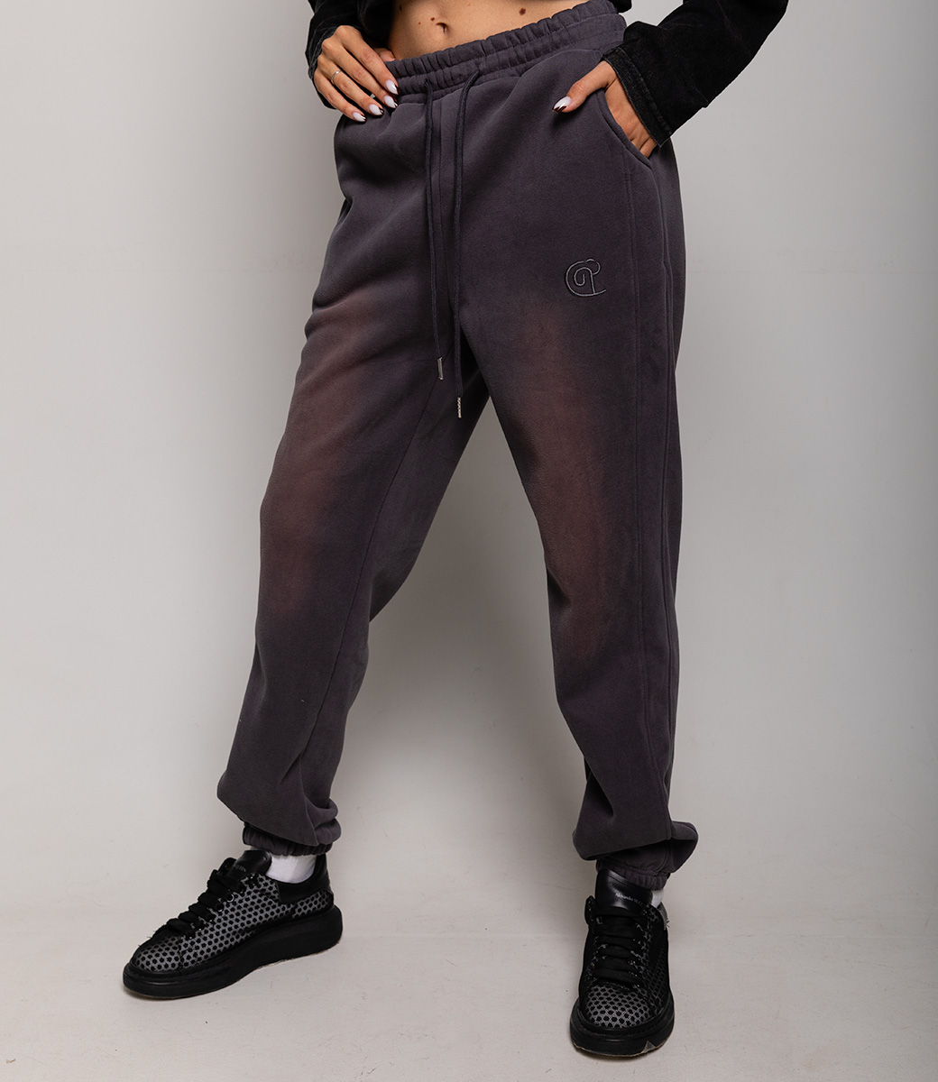 Спортивные брюки #КТ8006 (3), Тёмно-серый - фото 5