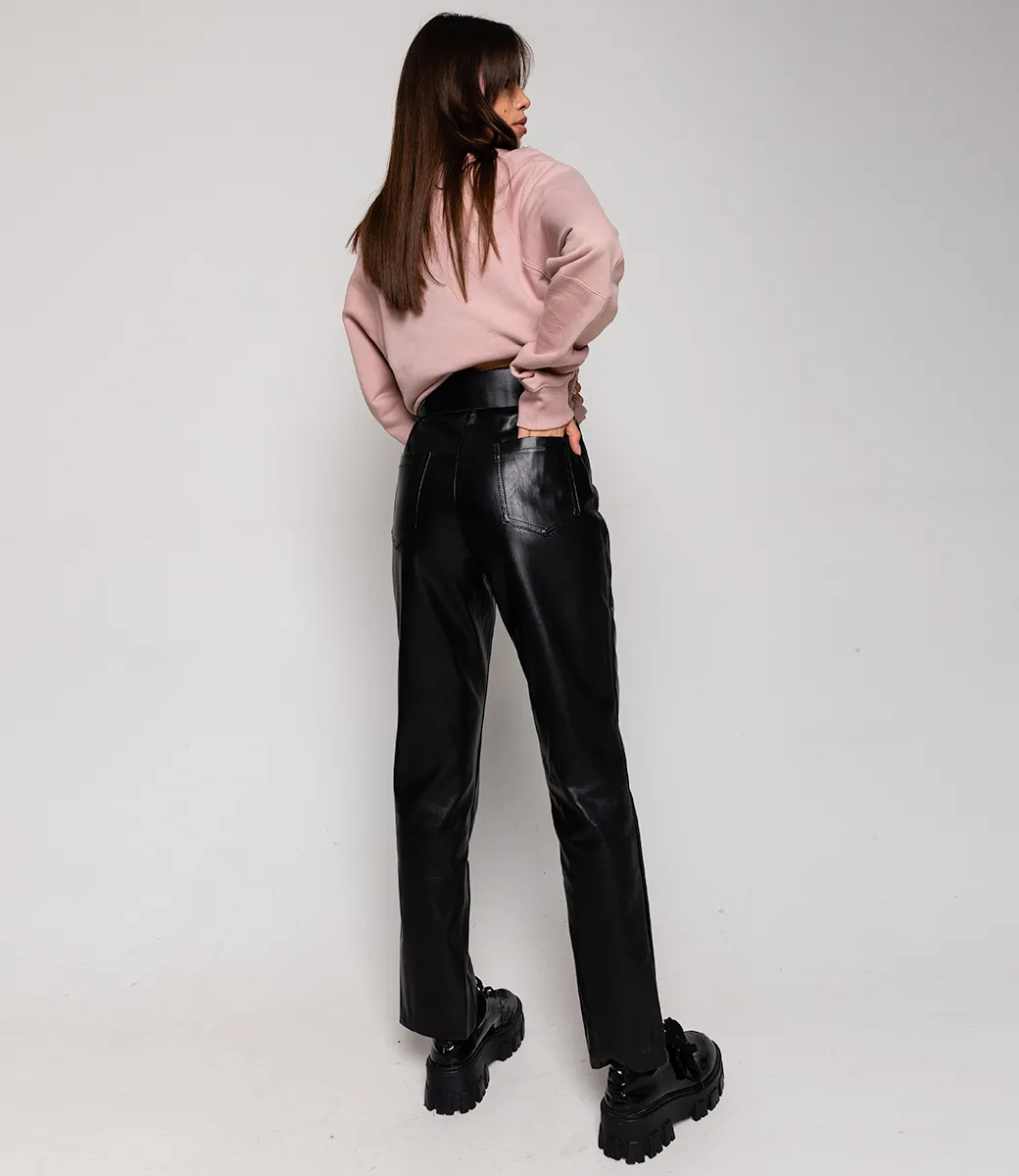 Брюки #КТ6561, чёрный - фото 4