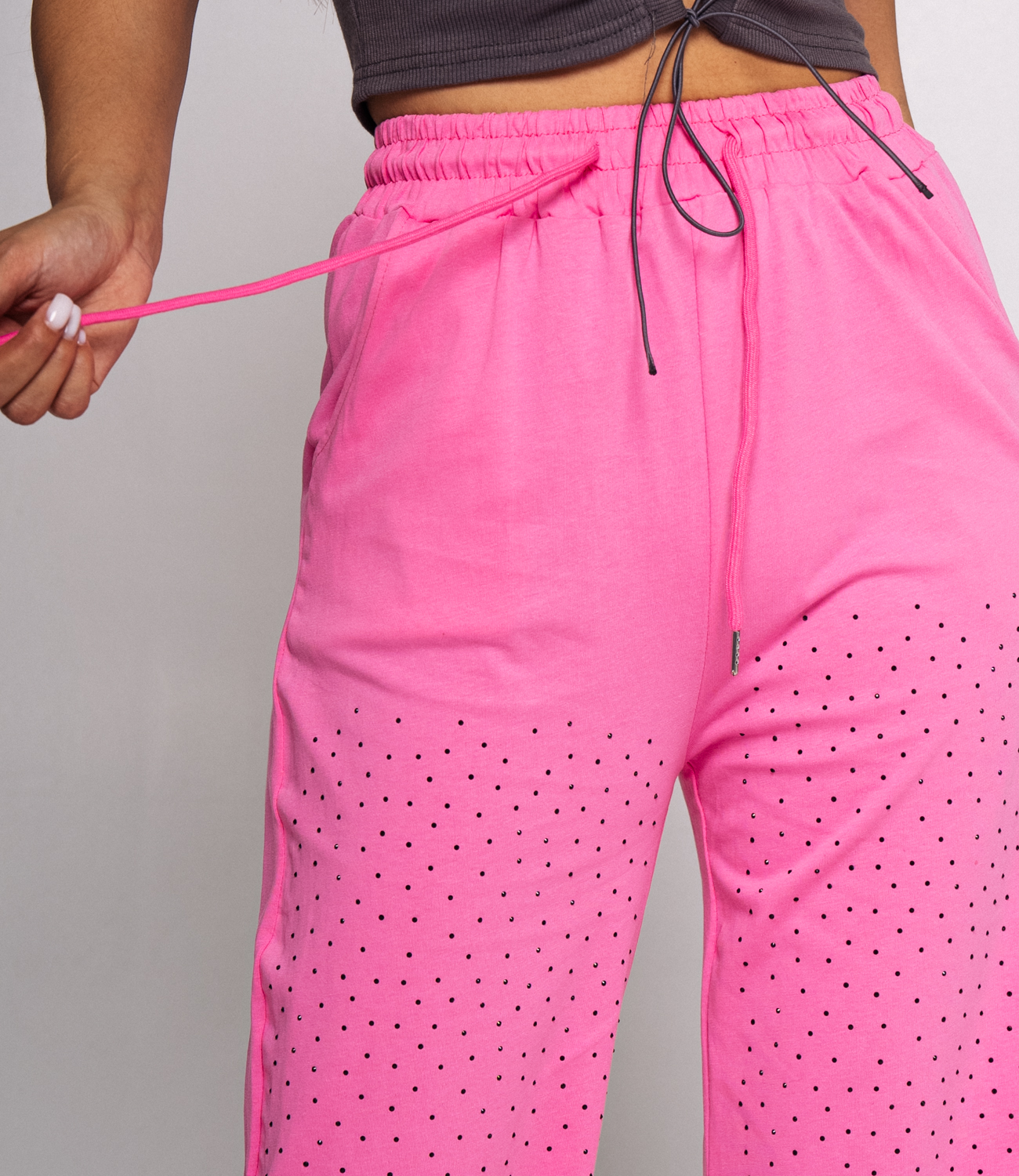 Спортивные брюки #КТ093 (1), розовый - фото 5