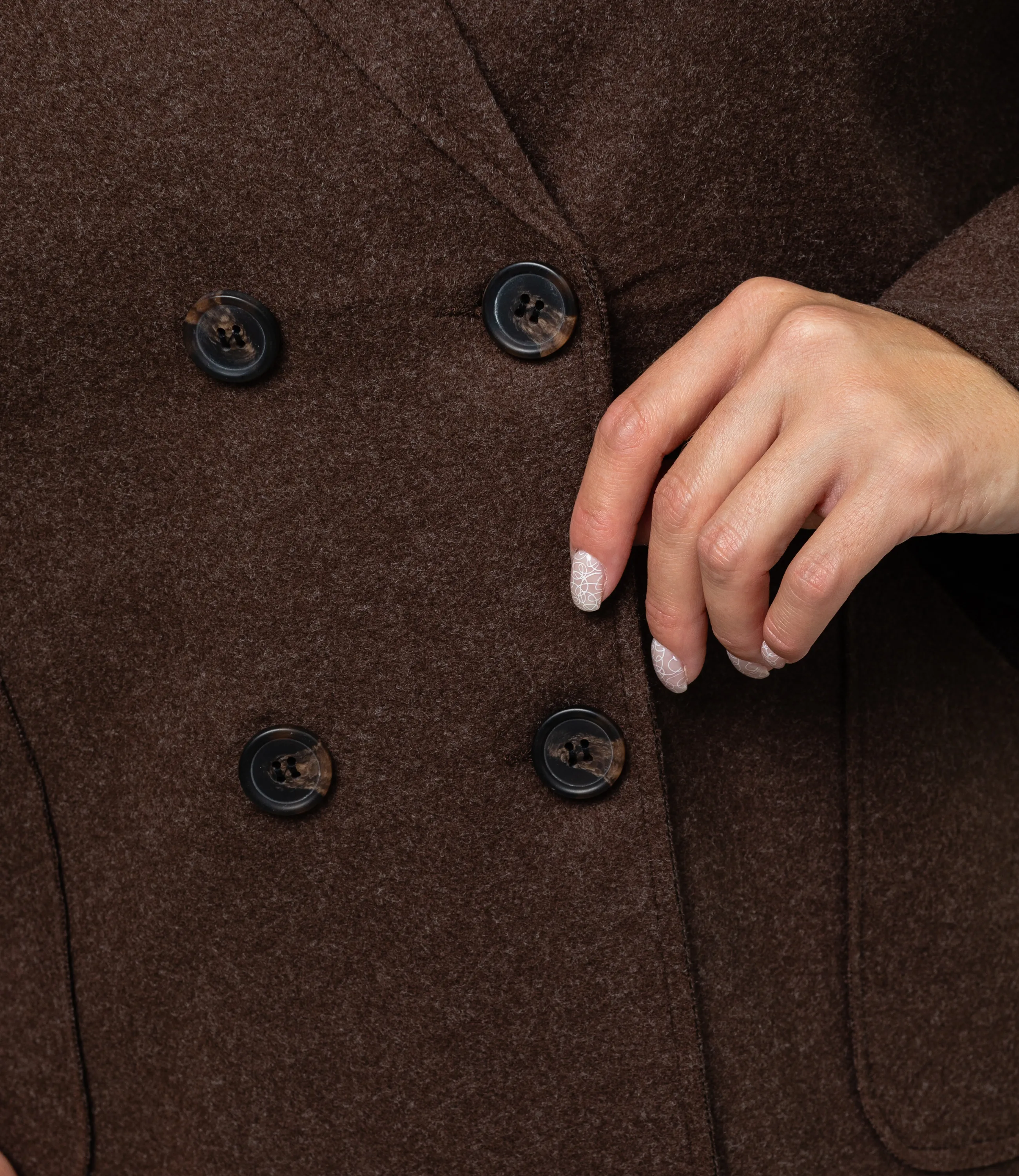 Полупальто #КТ2057 (1), шоколадный - фото 5