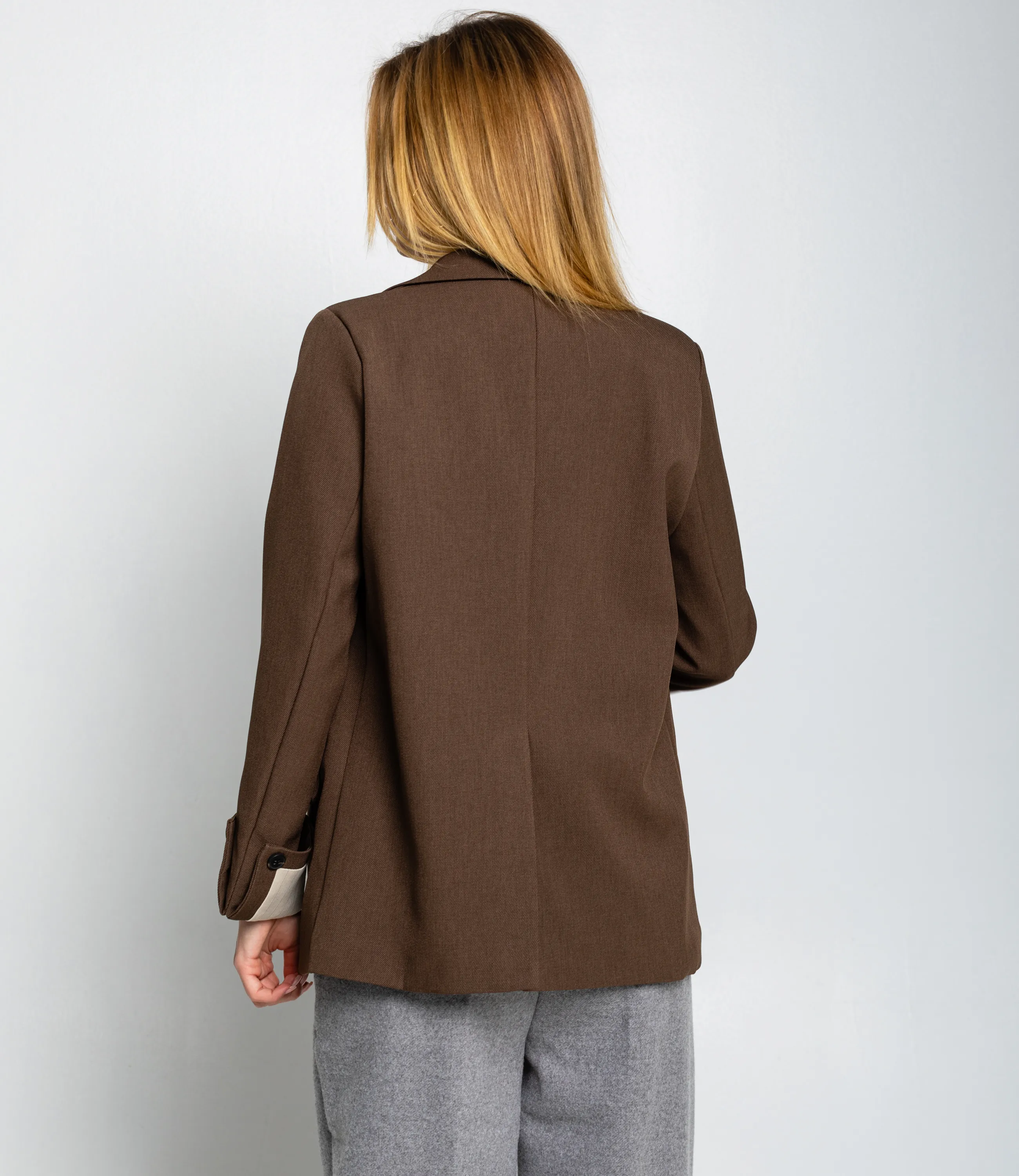Пиджак #КТ8999, коричневый - фото 3