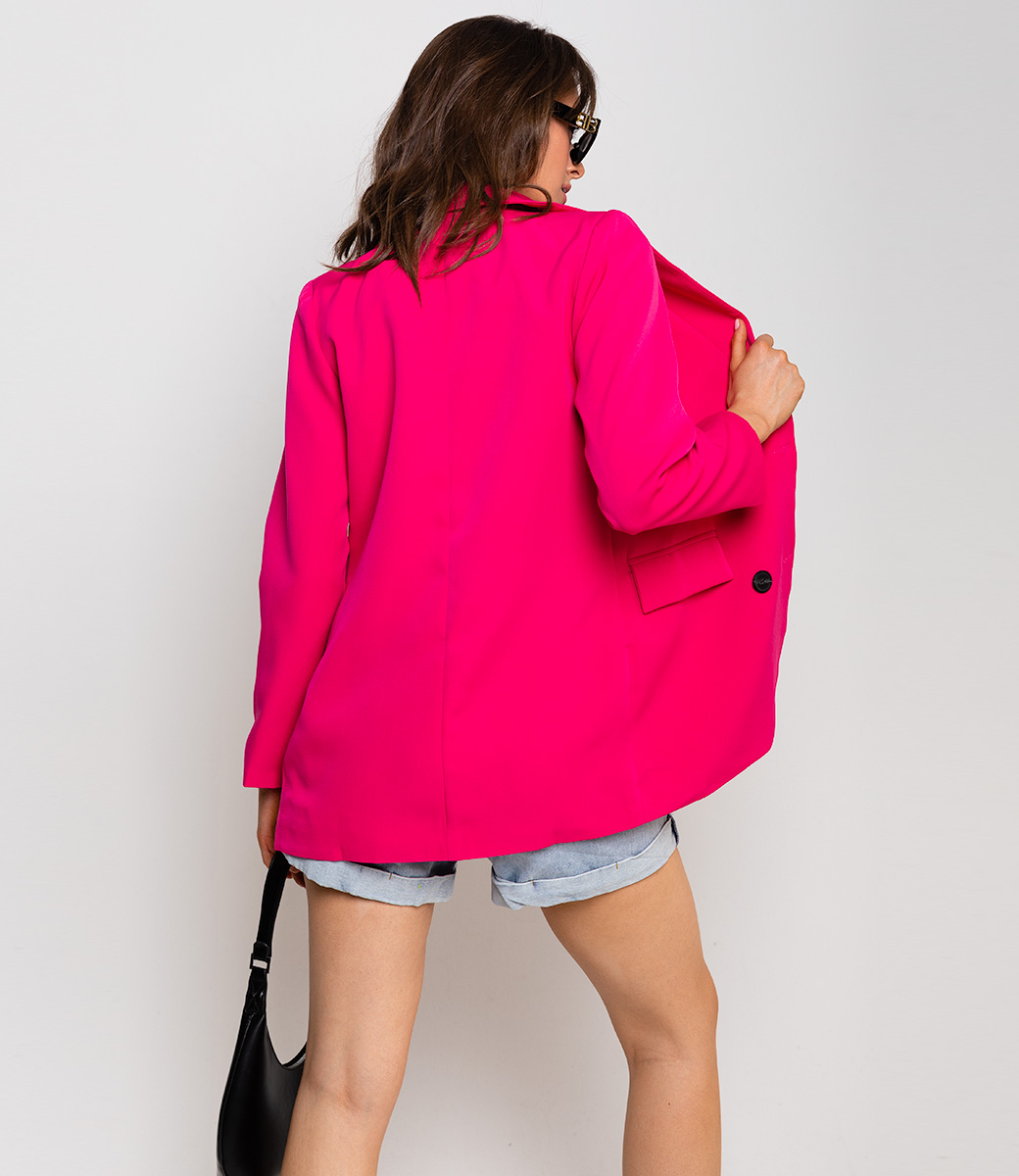 Пиджак #БШ1581-1, розовый - фото 3