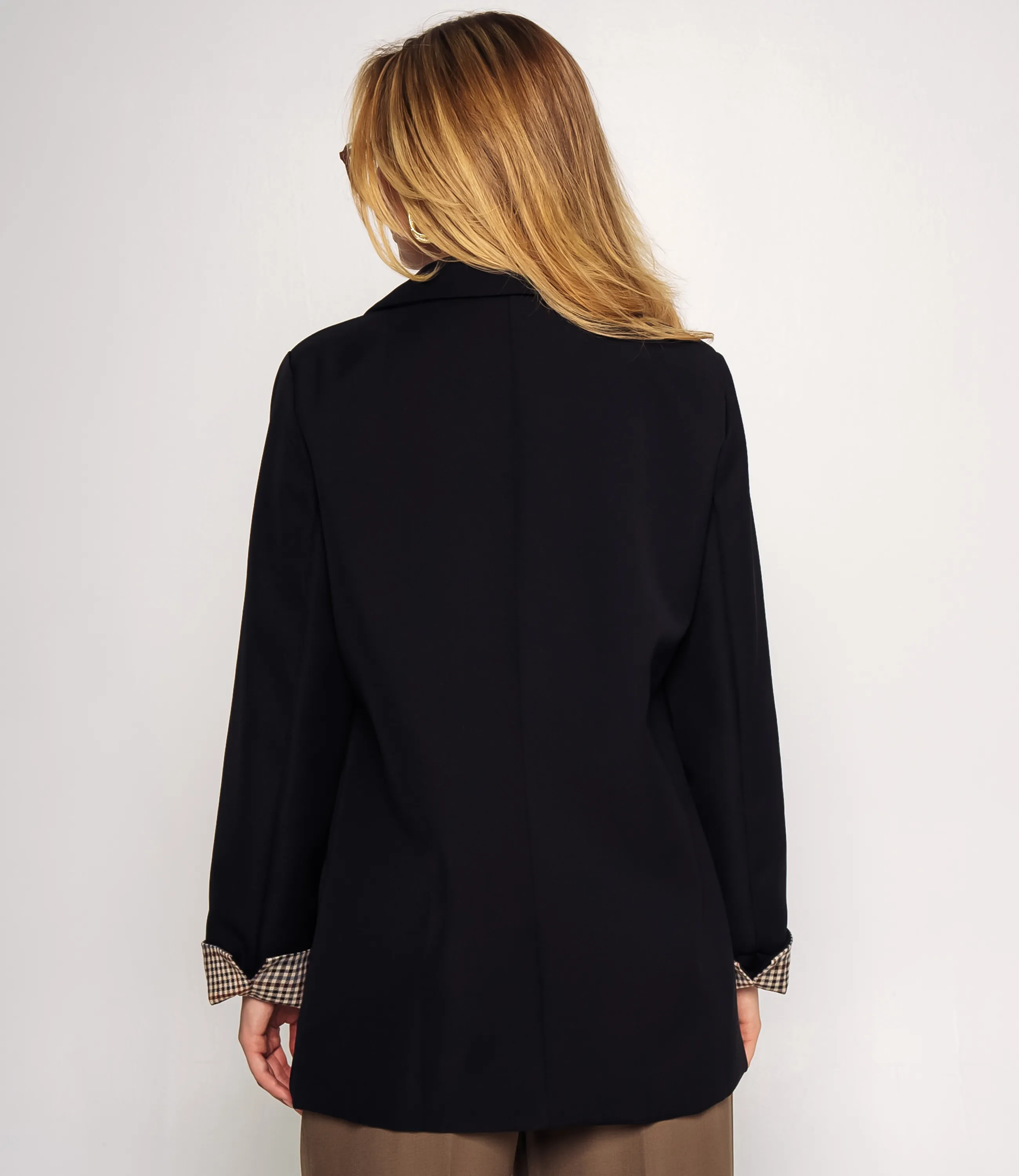 Пиджак #КТ8151 (1), чёрный - фото 3