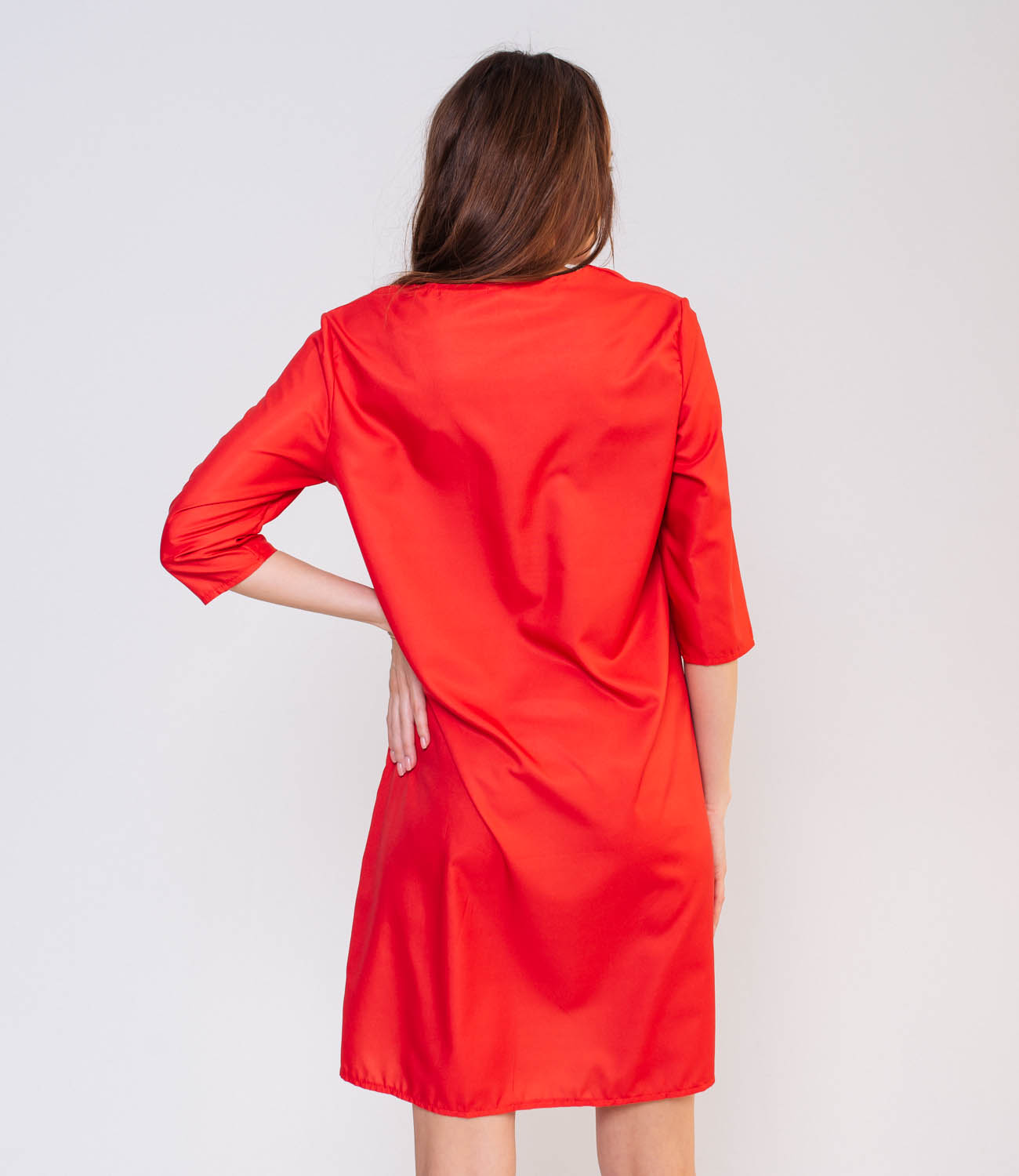 Платье #КТ60 (1), красный - фото 3