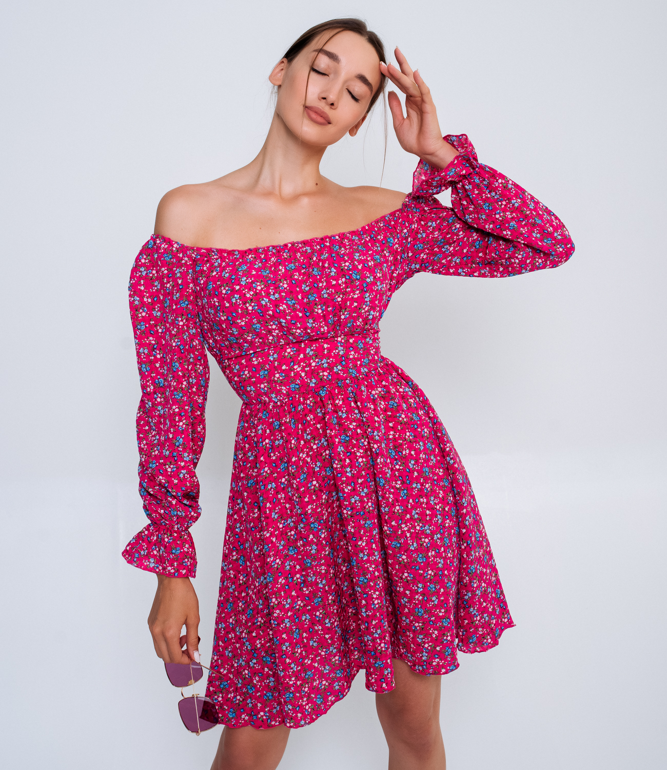 Платье #БШ1579, розовый - фото 3