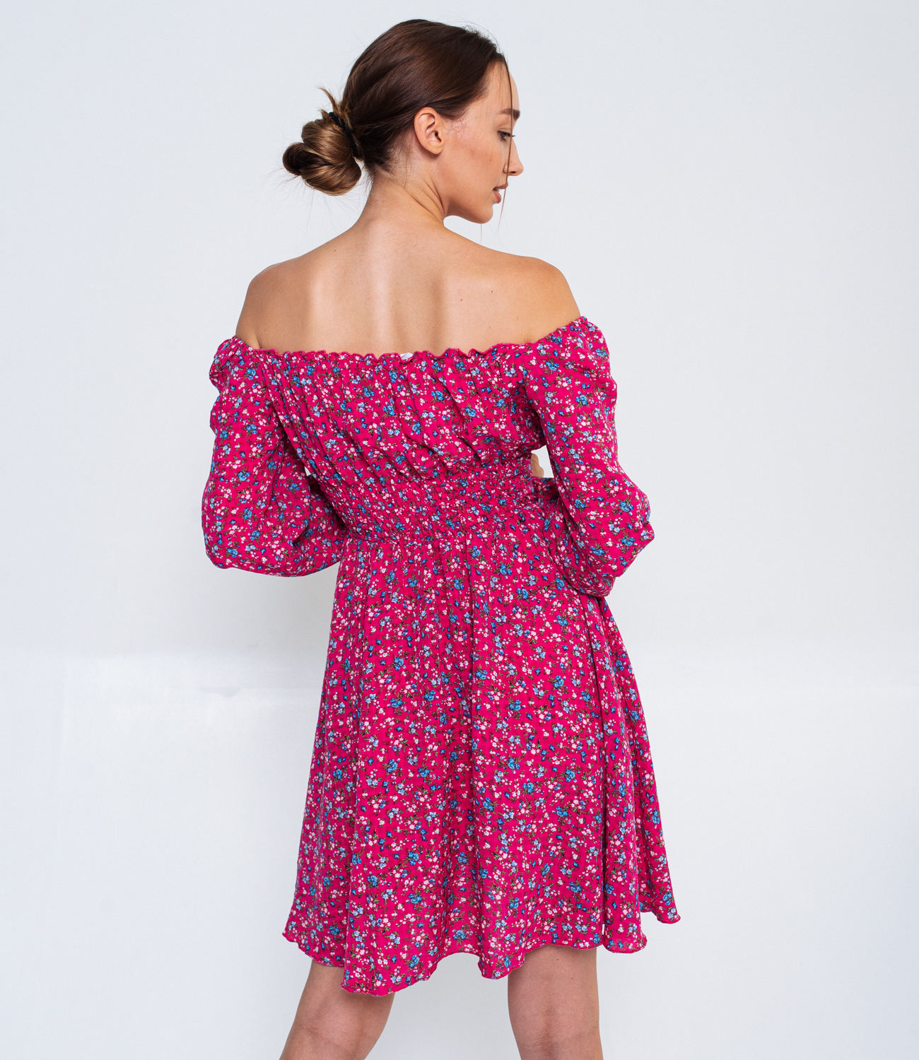 Платье #БШ1579, розовый - фото 4