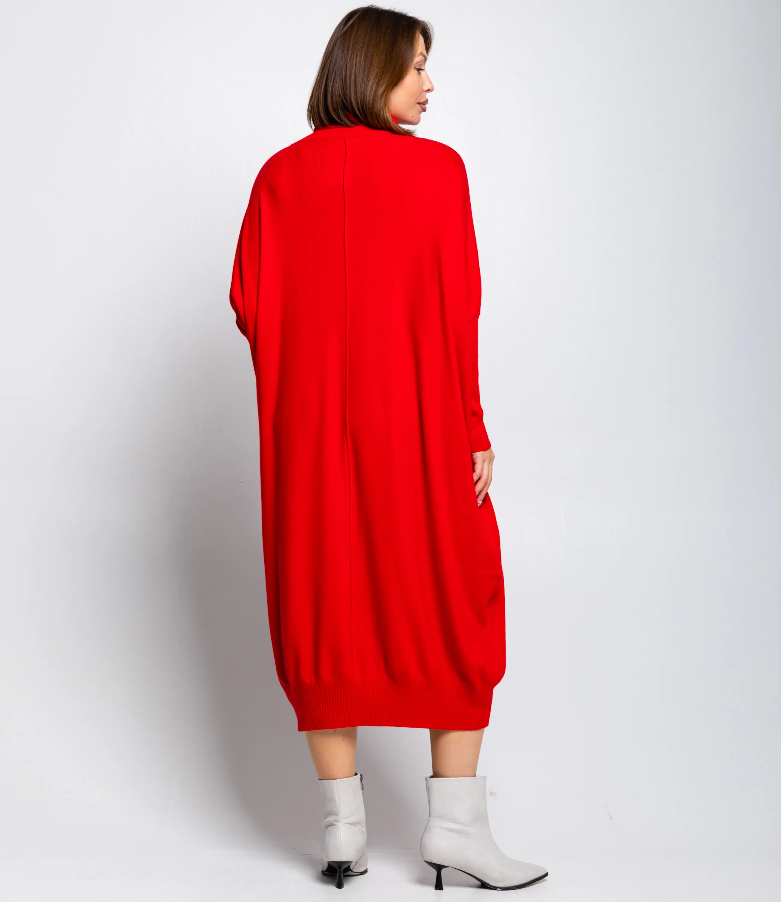 Платье #КТ613 (3), красный - фото 4