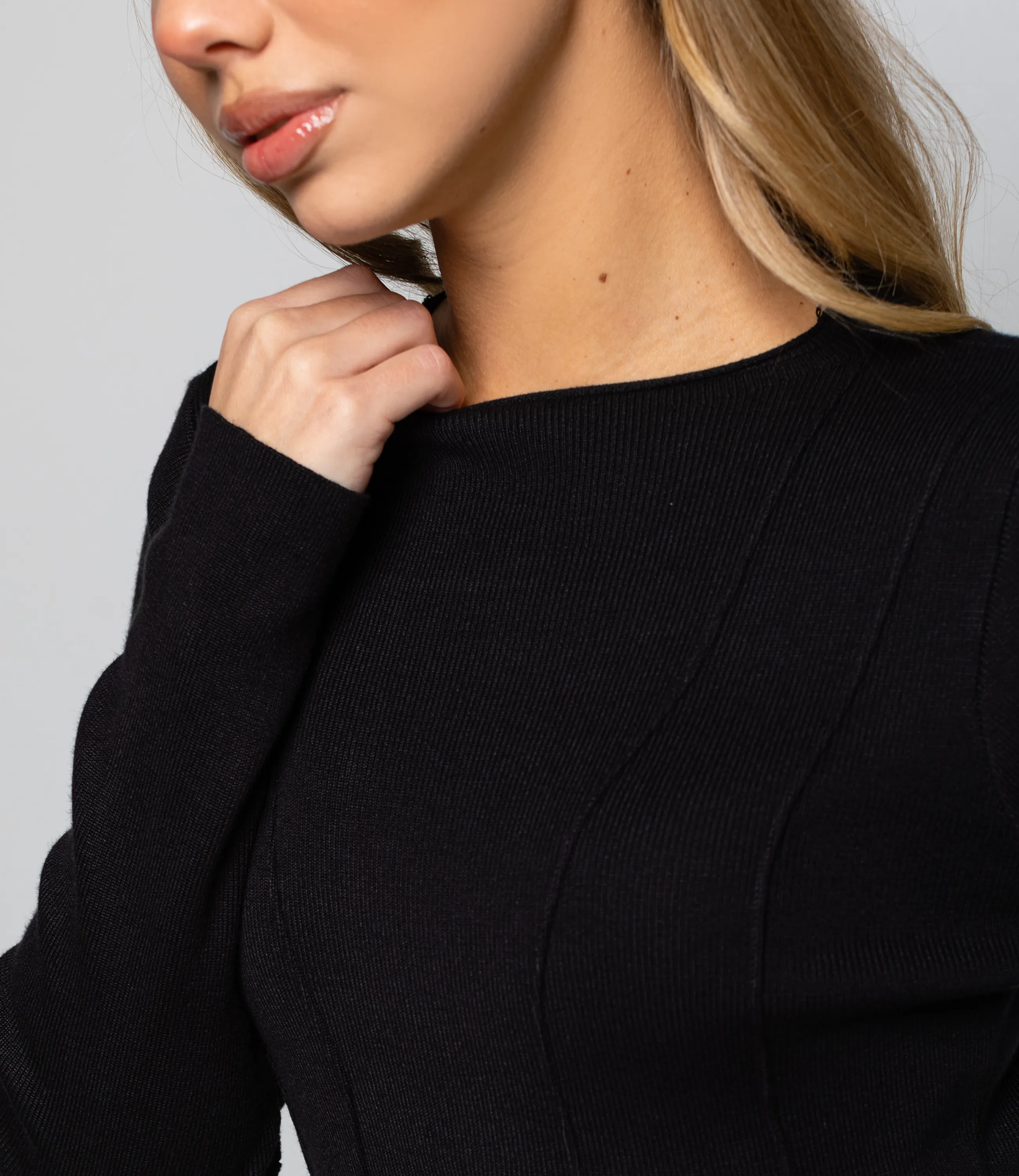 Платье #КТ25114, чёрный - фото 5