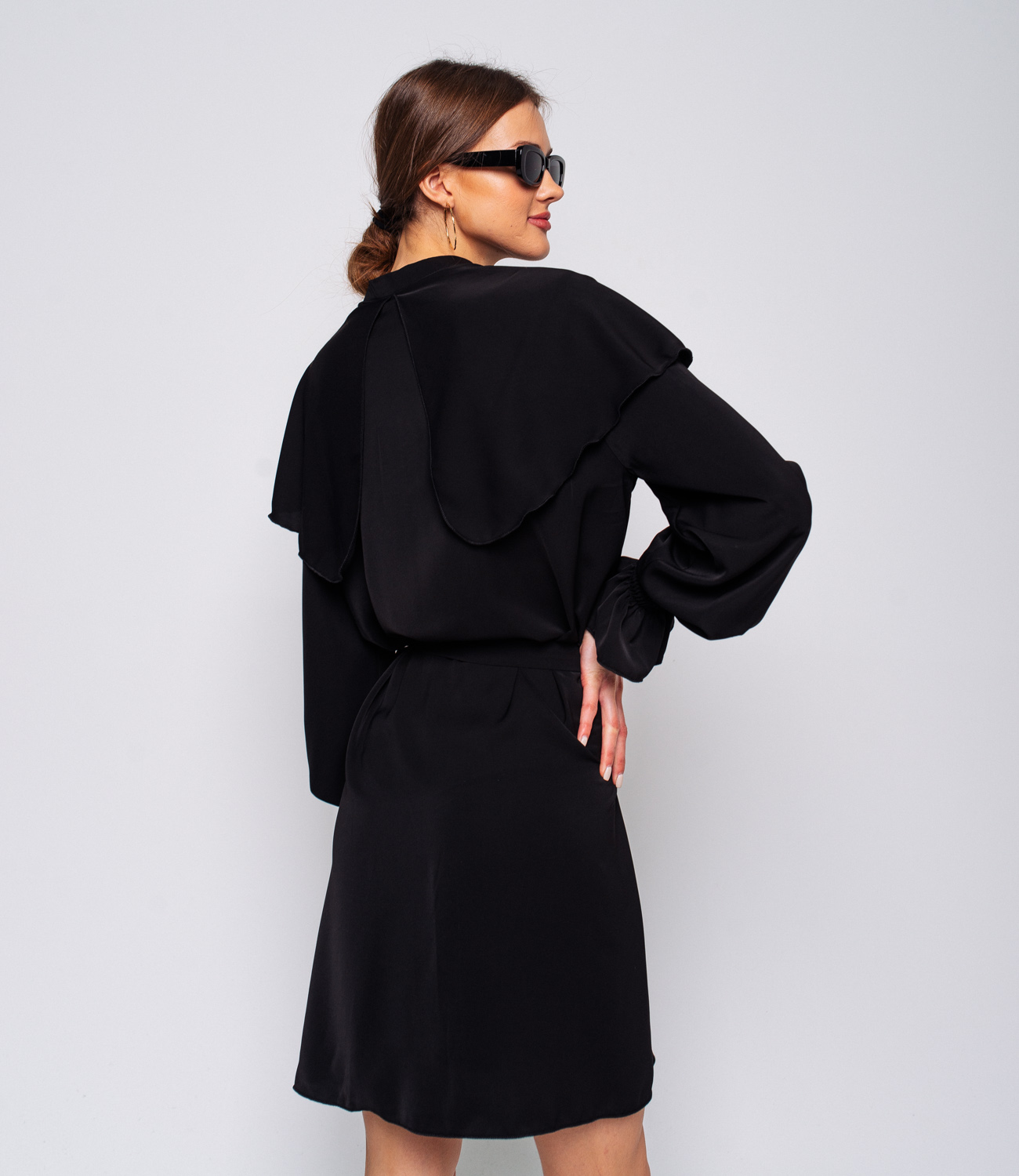 Платье #БШ1770, черный - фото 4
