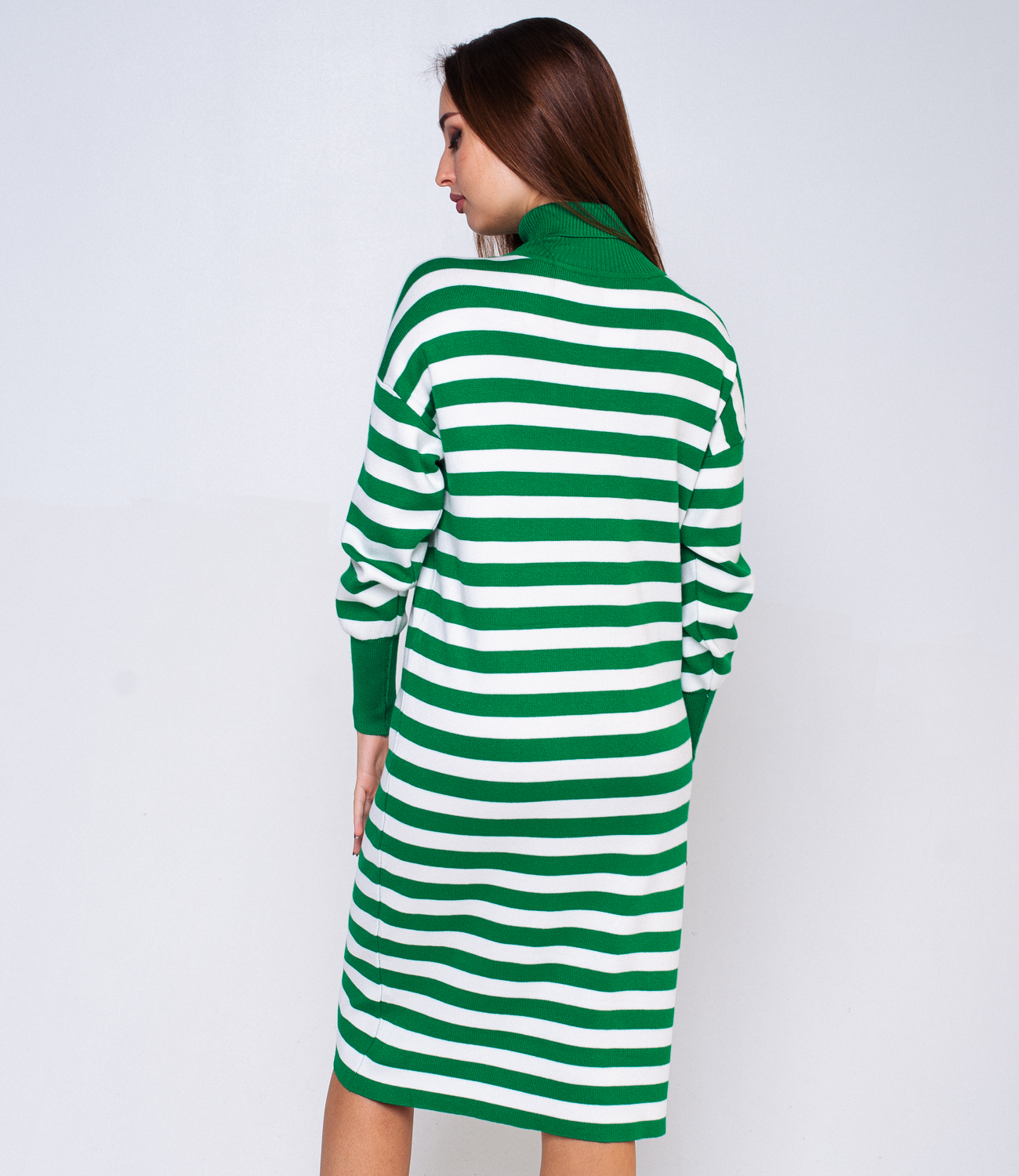 Платье #КТ22917, зелёный - фото 3
