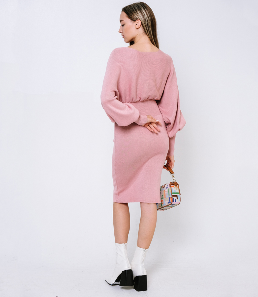Платье #КТ2198 (1), розовый - фото 3