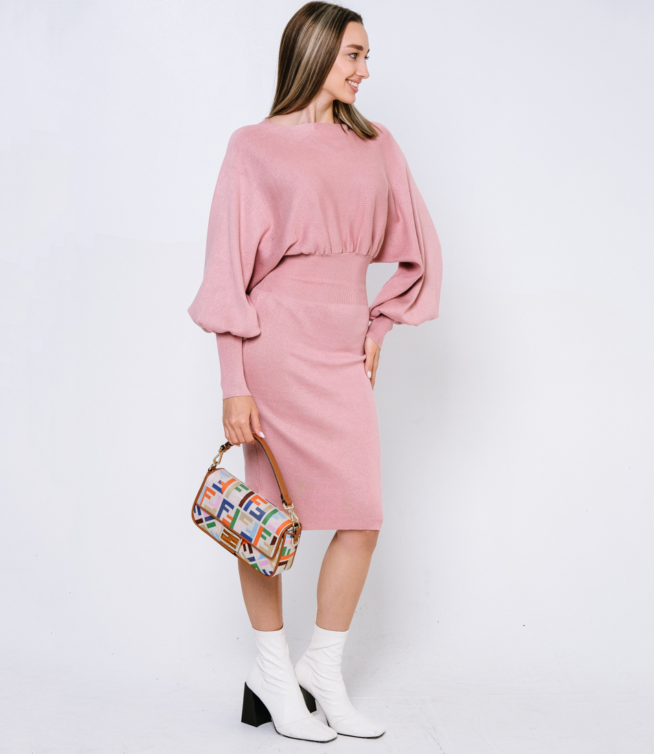 Платье #КТ2198 (1), розовый - фото 4