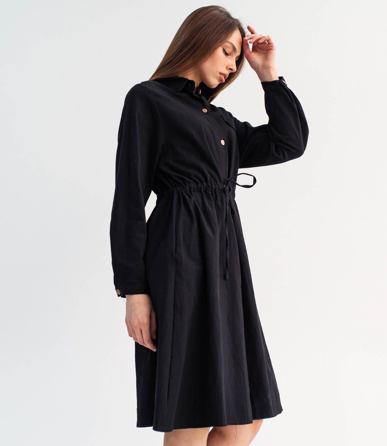 Платье #8808 (2), чёрный - фото 5