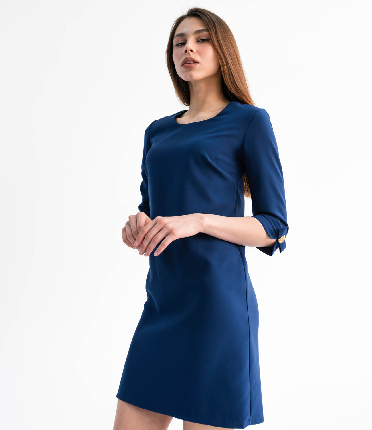 Платье #005 (5), синий - фото 2