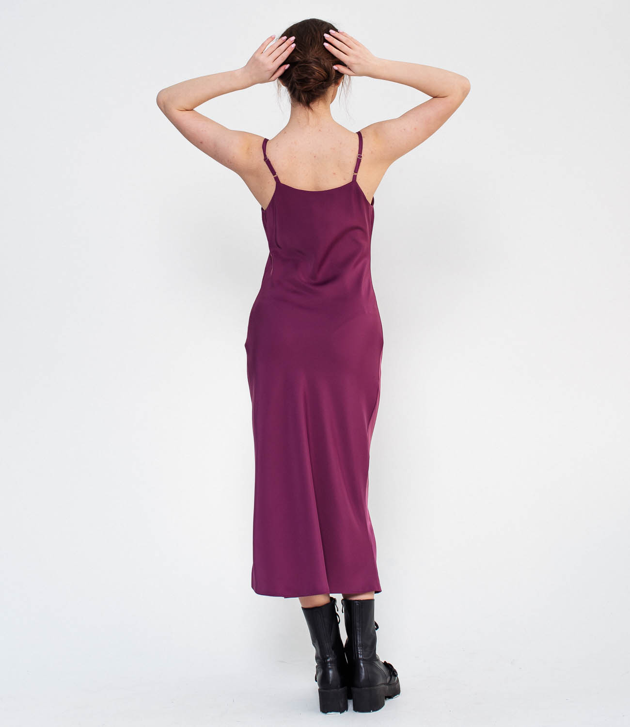 Платье #МСК1150, лиловый - фото 3