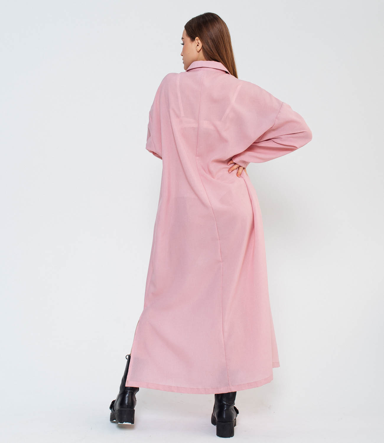 Платье #5/12, розовый - фото 4