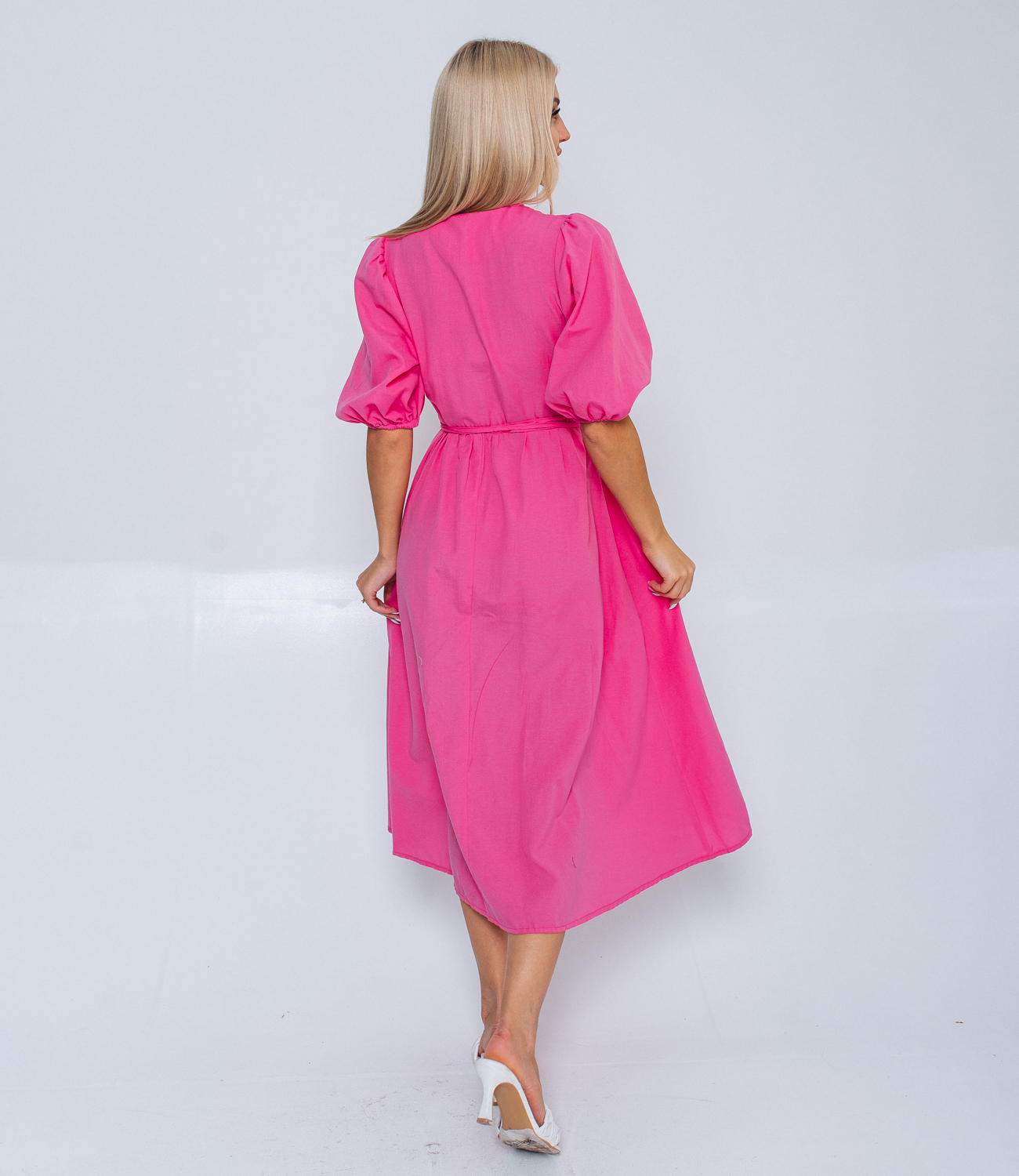 Платье #БШ1521, розовый - фото 4