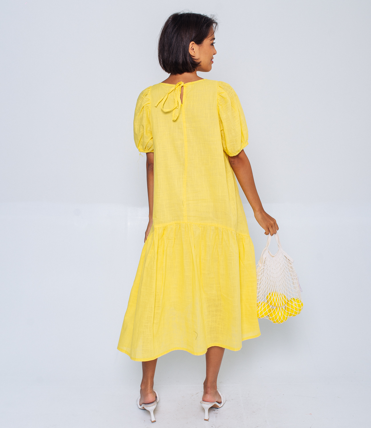 Платье #БШ1499, жёлтый - фото 3