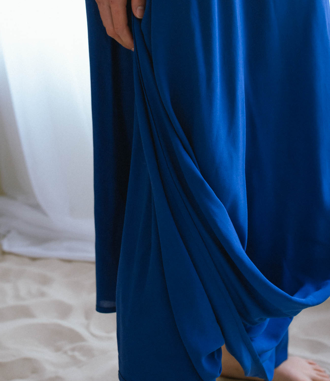 Платье #2В2113, синий - фото 5