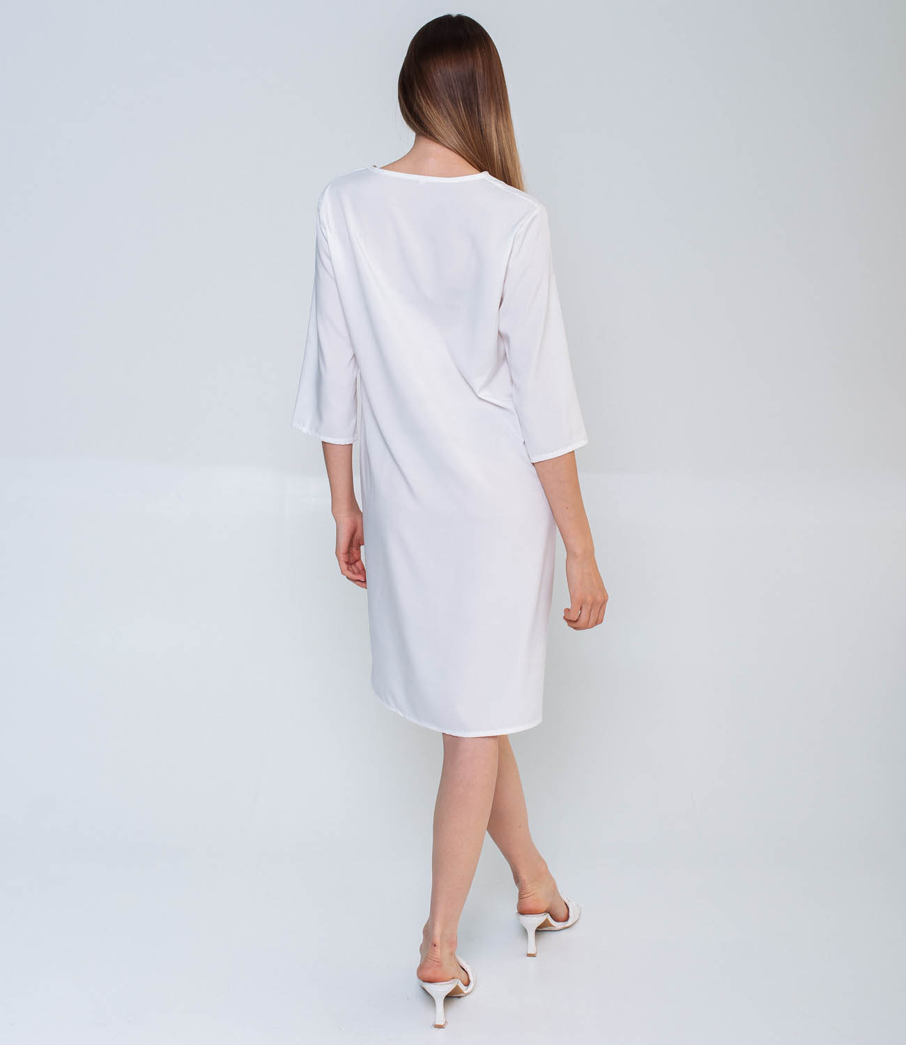 Платье #КТ60 (1)-1, белый - фото 3