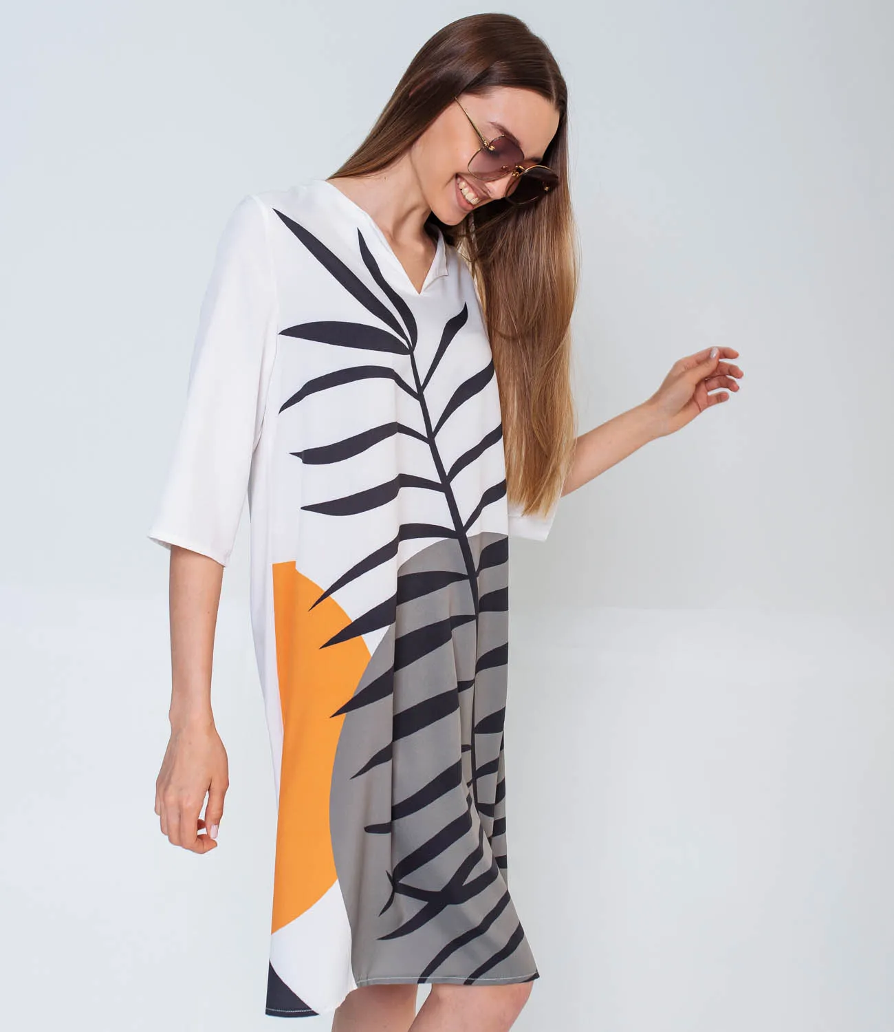 Платье #КТ60 (1)-1, белый - фото 4