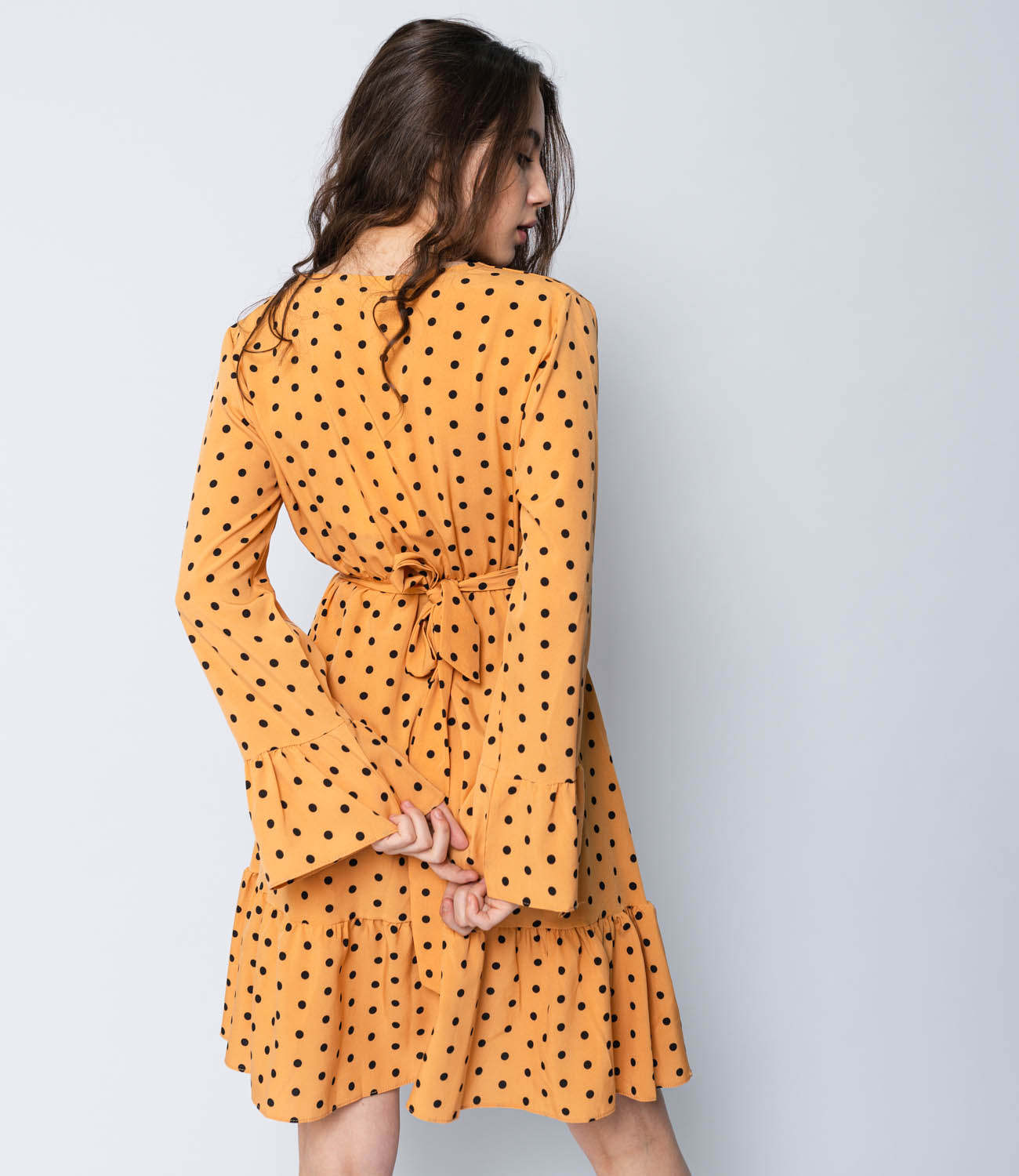 Платье #748, жёлтый - фото 4
