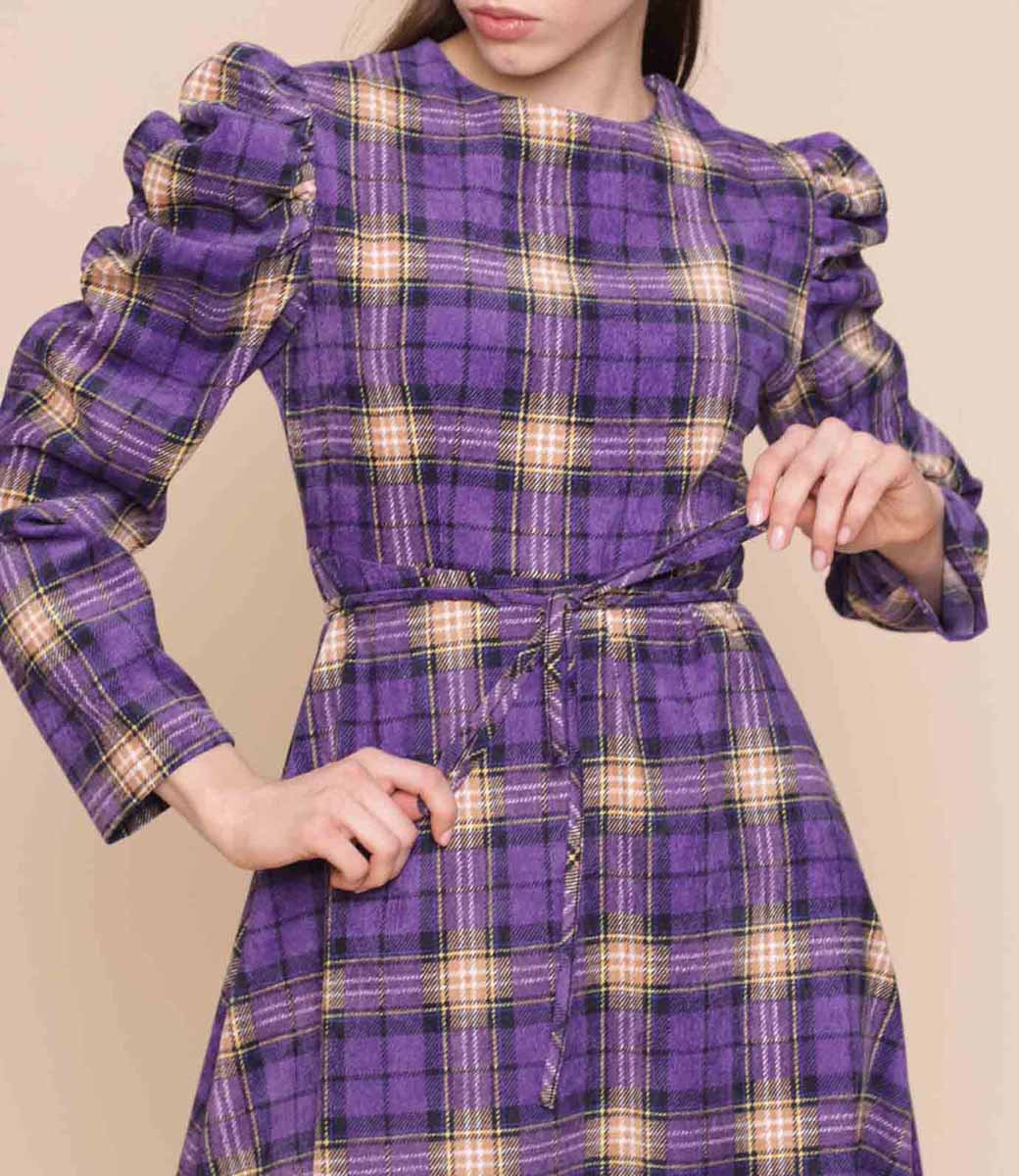 Платье #9828, фиолетовый - фото 5