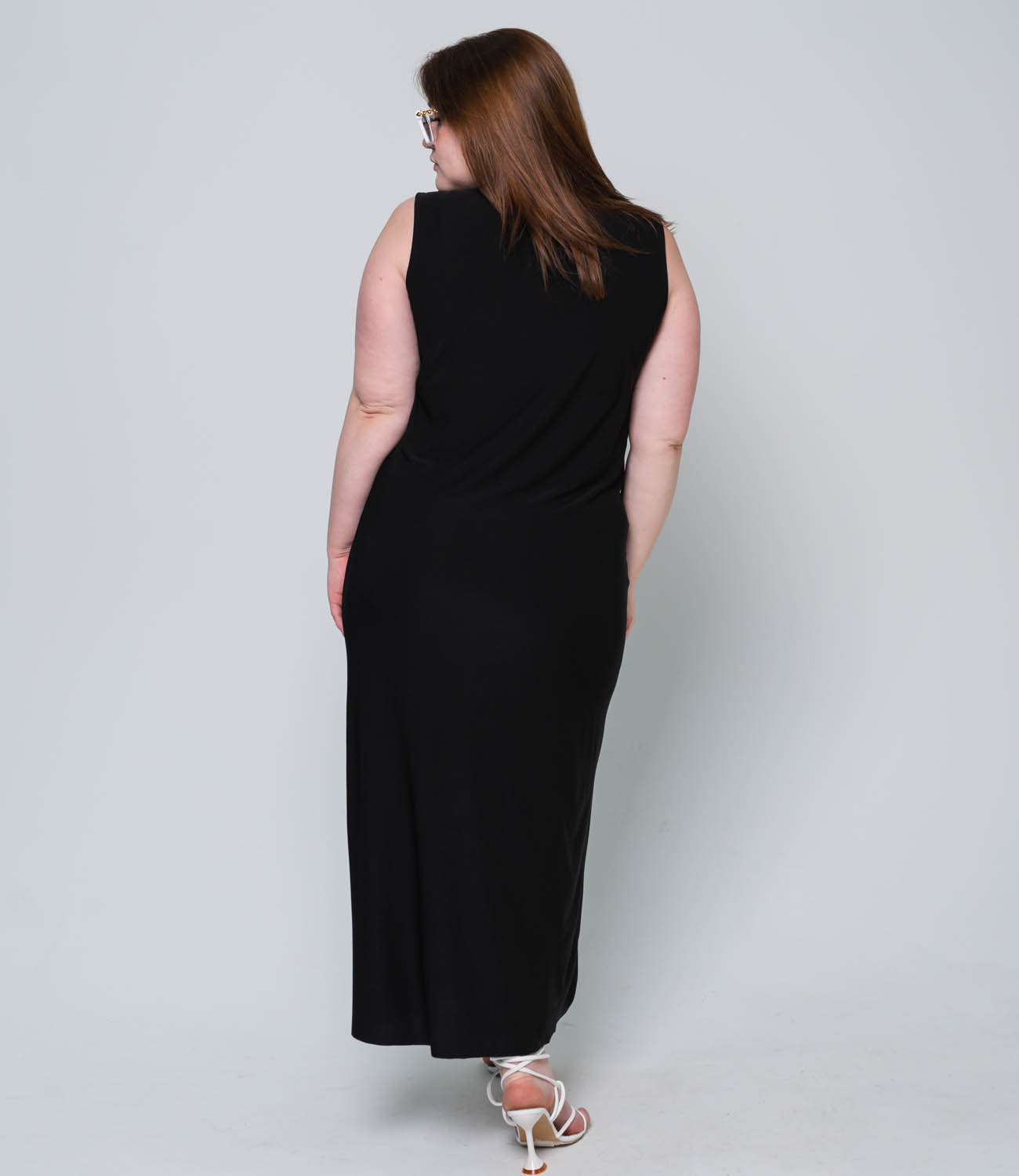 Платье #2В2114, чёрный - фото 3