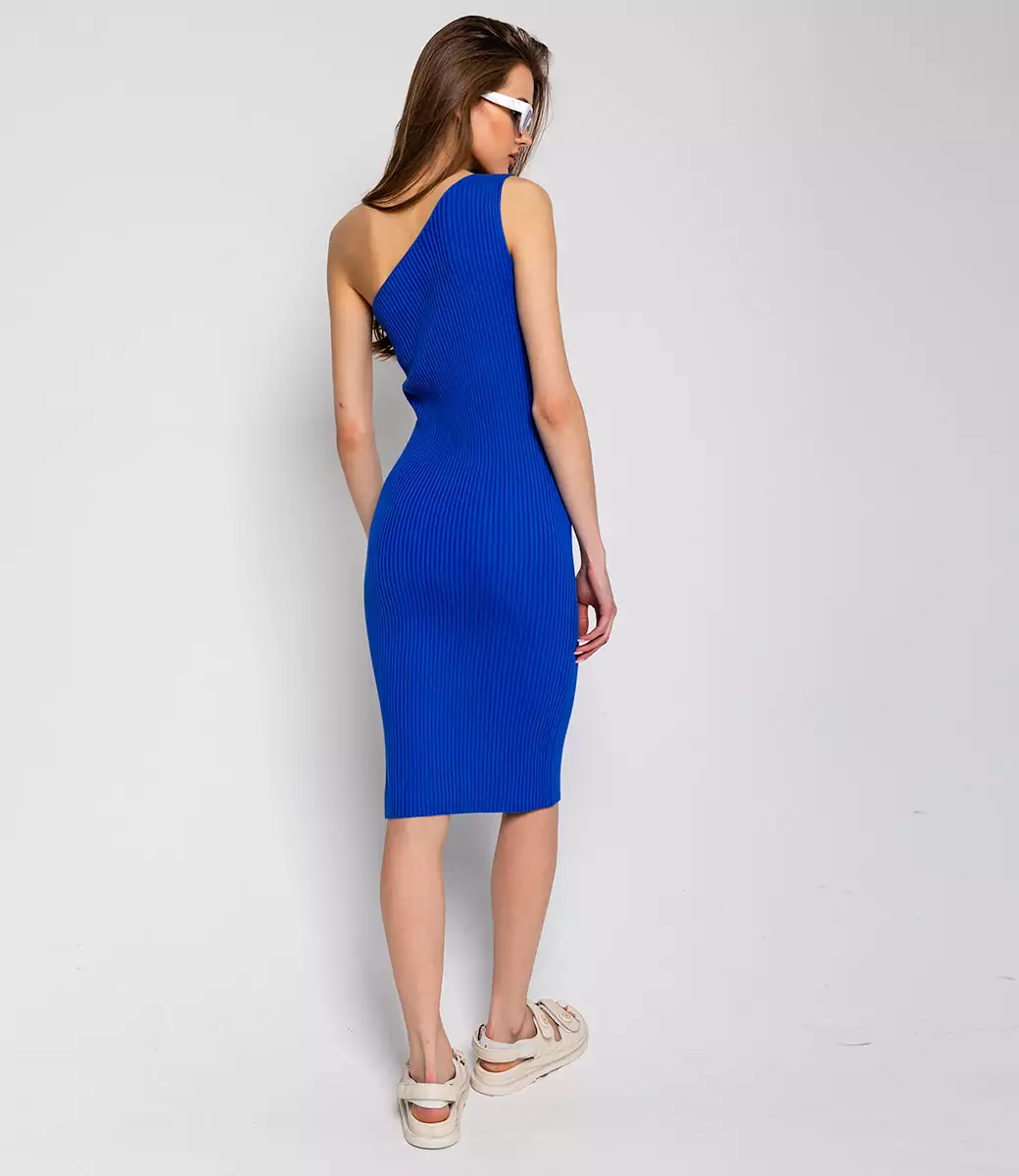 Платье #КТ22101, синий - фото 4