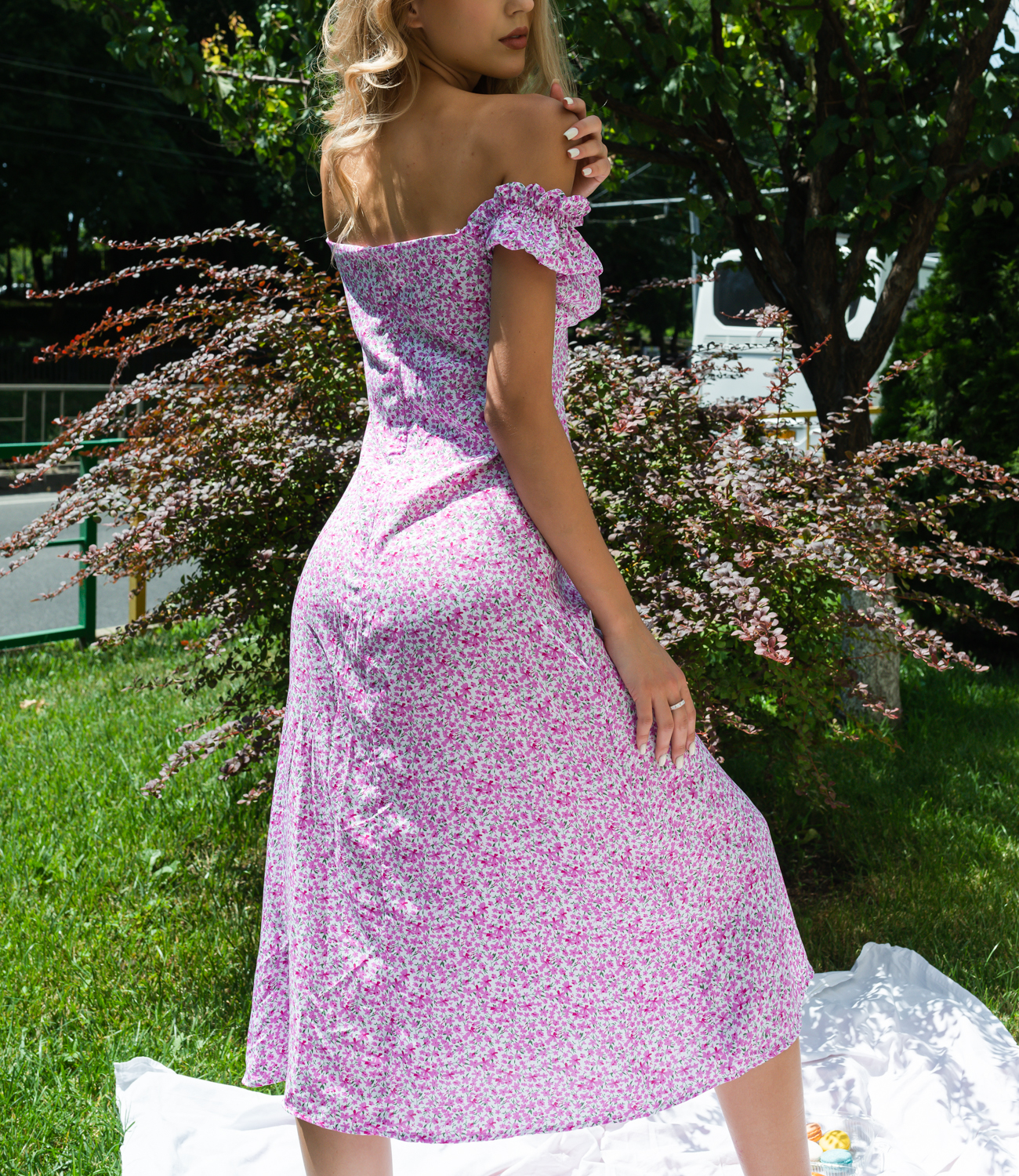 Платье #БШ1564-5, розовый - фото 3