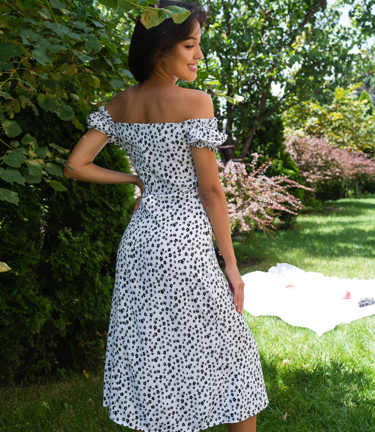 Платье #БШ1564-4, белый - фото 4