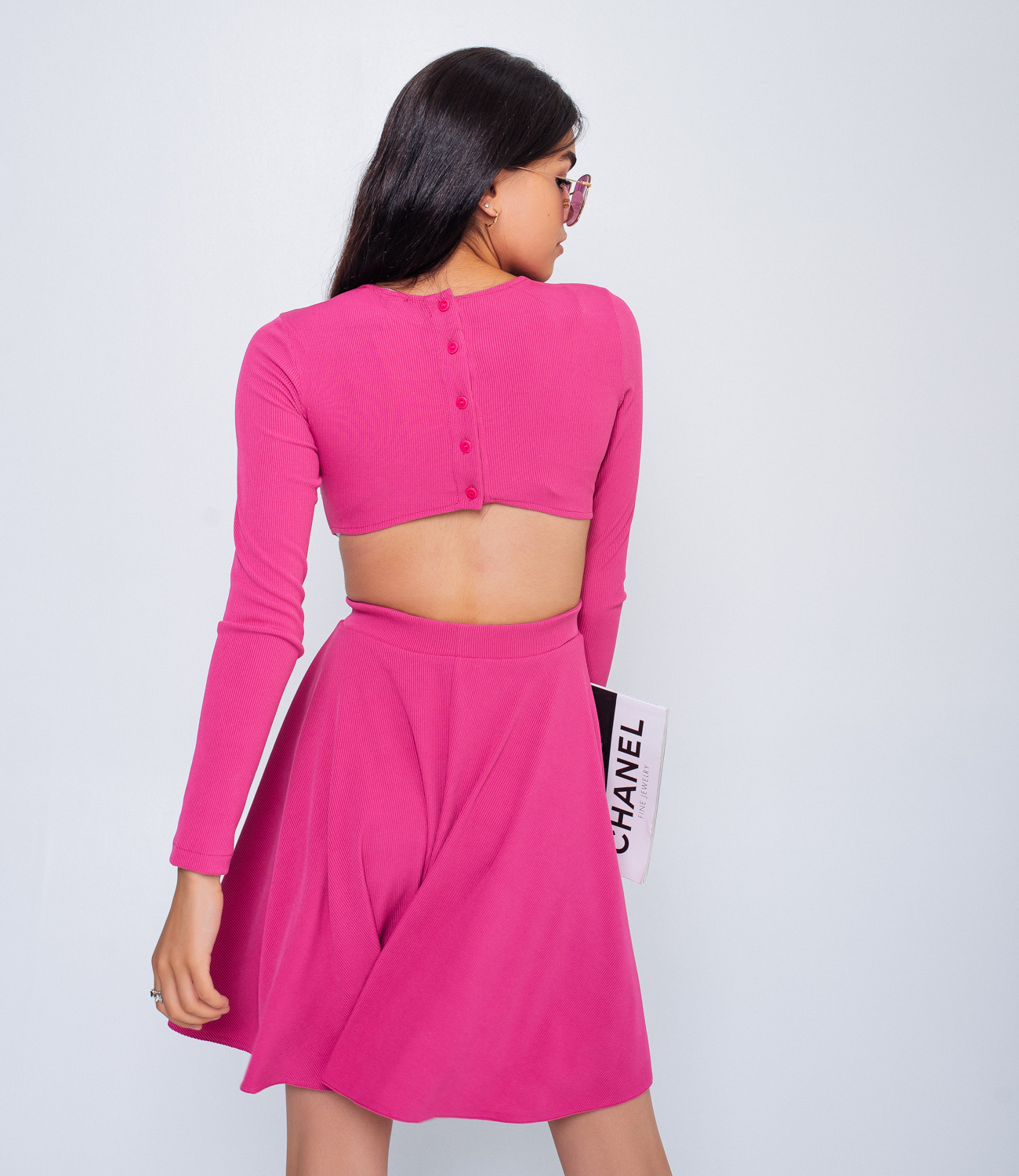 Платье #БШ1612, розовый - фото 3