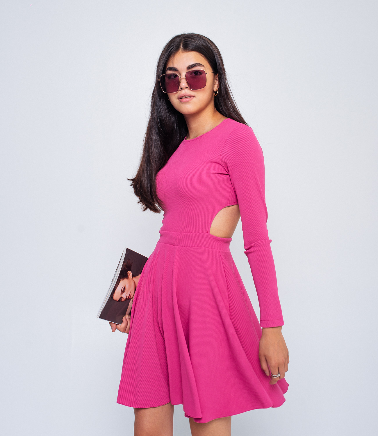 Платье #БШ1612, розовый - фото 4