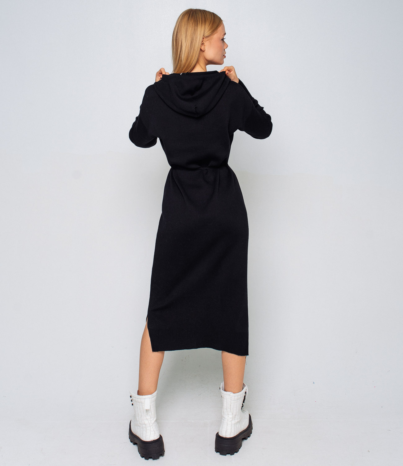 Платье #КТ21111, чёрный - фото 3