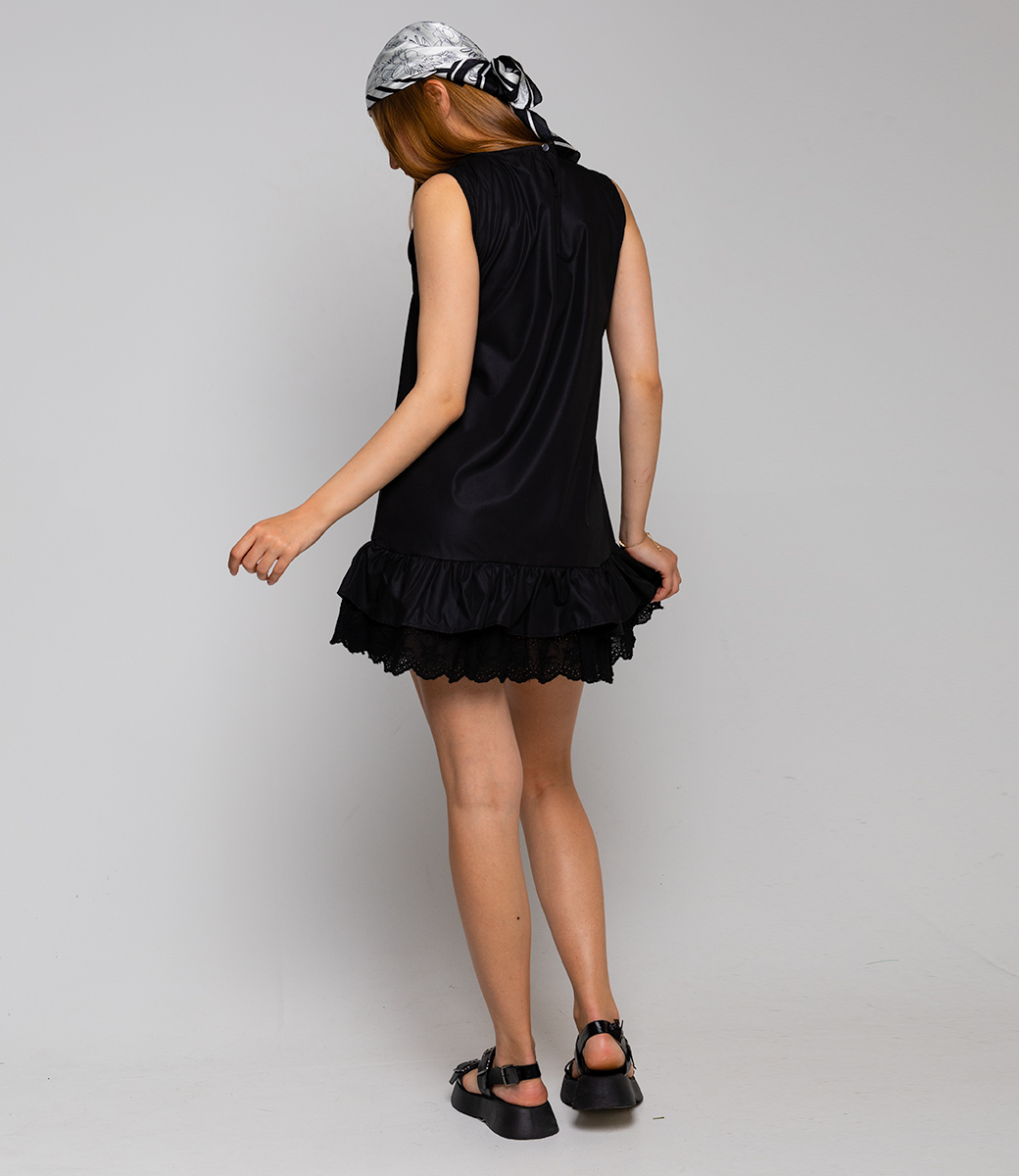 Платье #КТ6062, чёрный - фото 4