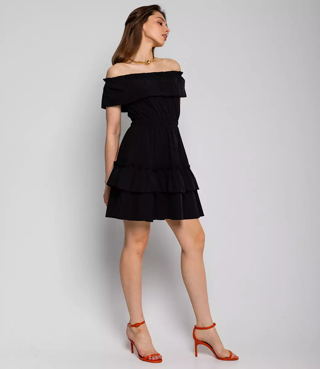 Платье #КТ6063 (1), чёрный - фото 4