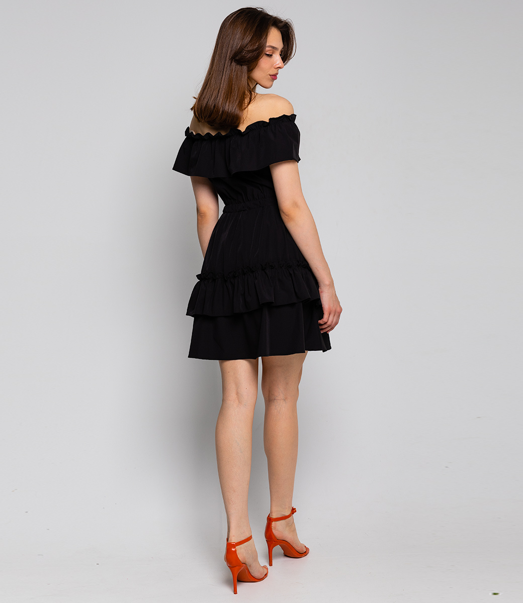 Платье #КТ6063 (1), чёрный - фото 5