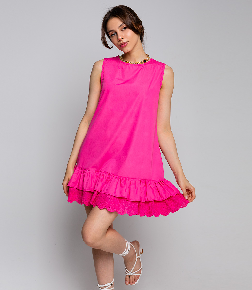 Платье #КТ6062, розовый - фото 5