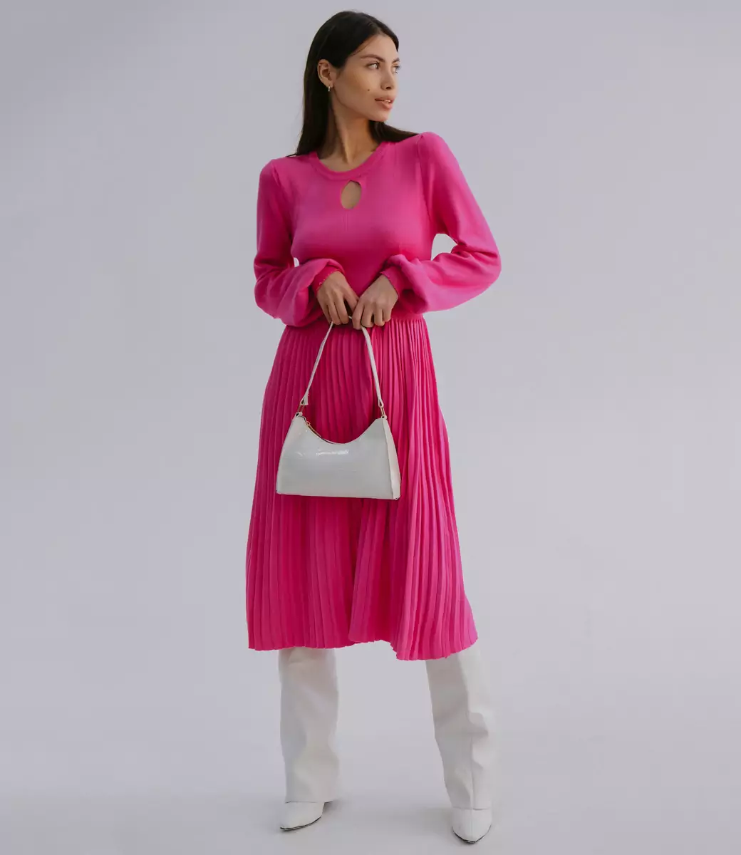 Платье #КТ7638, розовый - фото 7