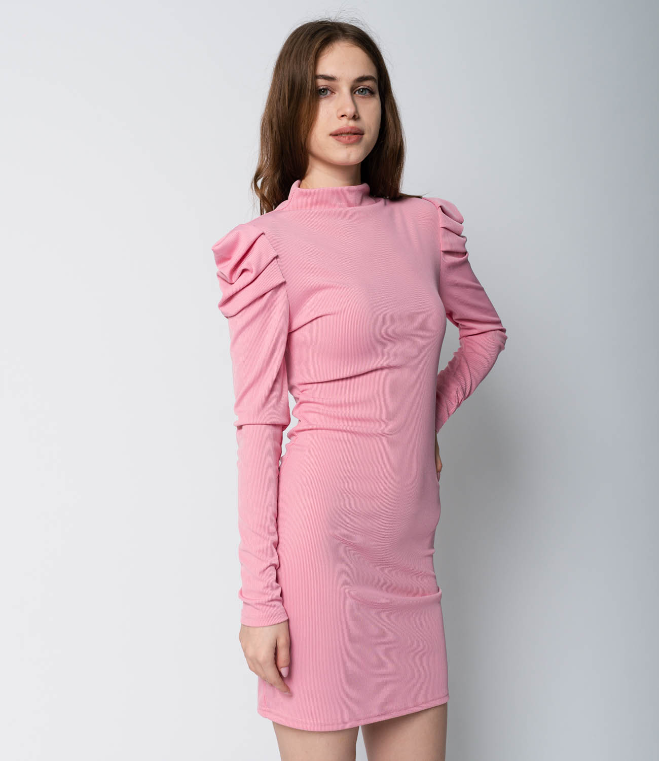 Платье #5/13, розовый - фото 5